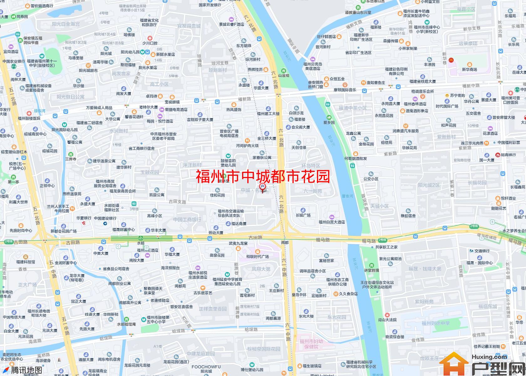 中城都市花园小区 - 户型网