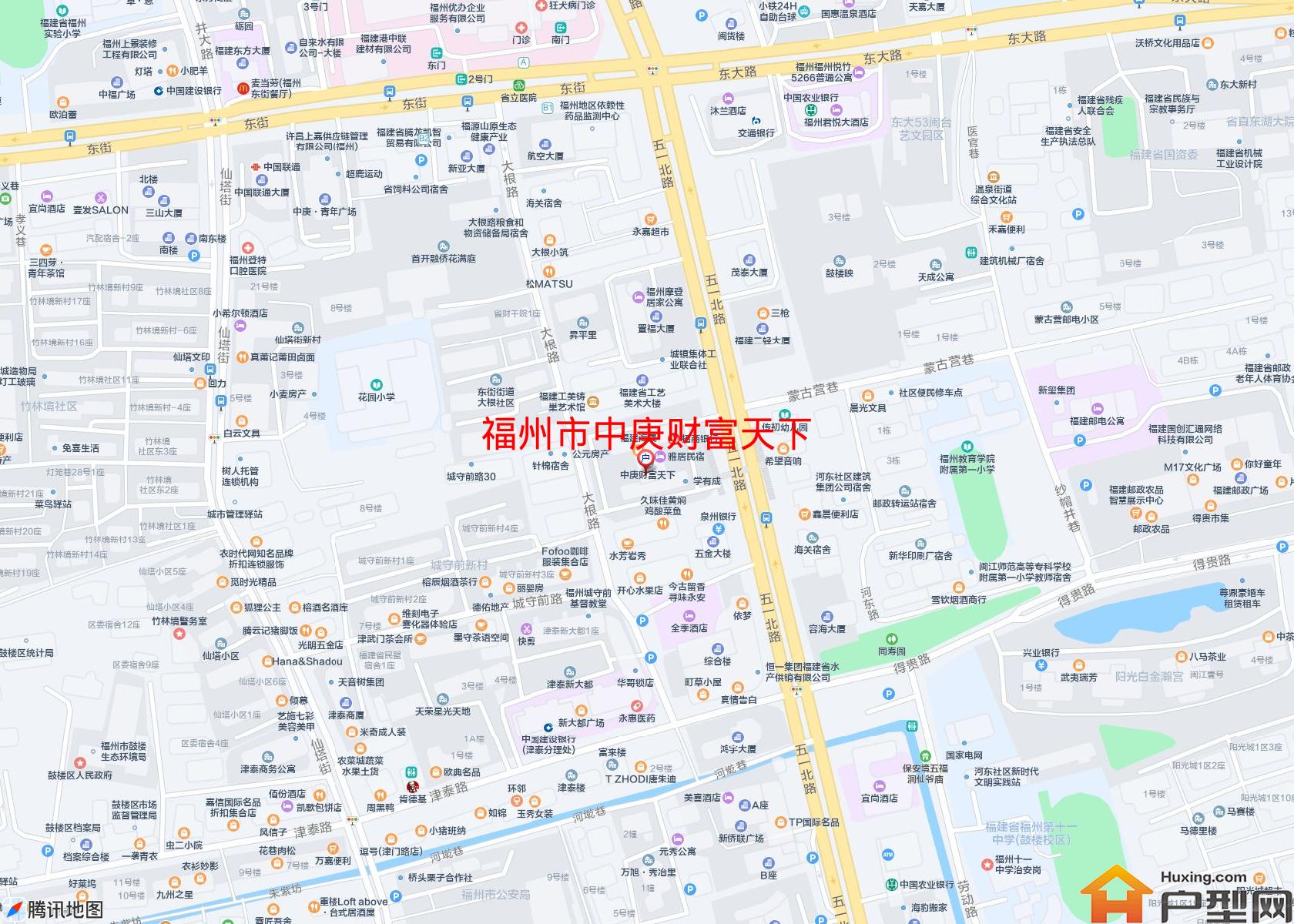 中庚财富天下小区 - 户型网