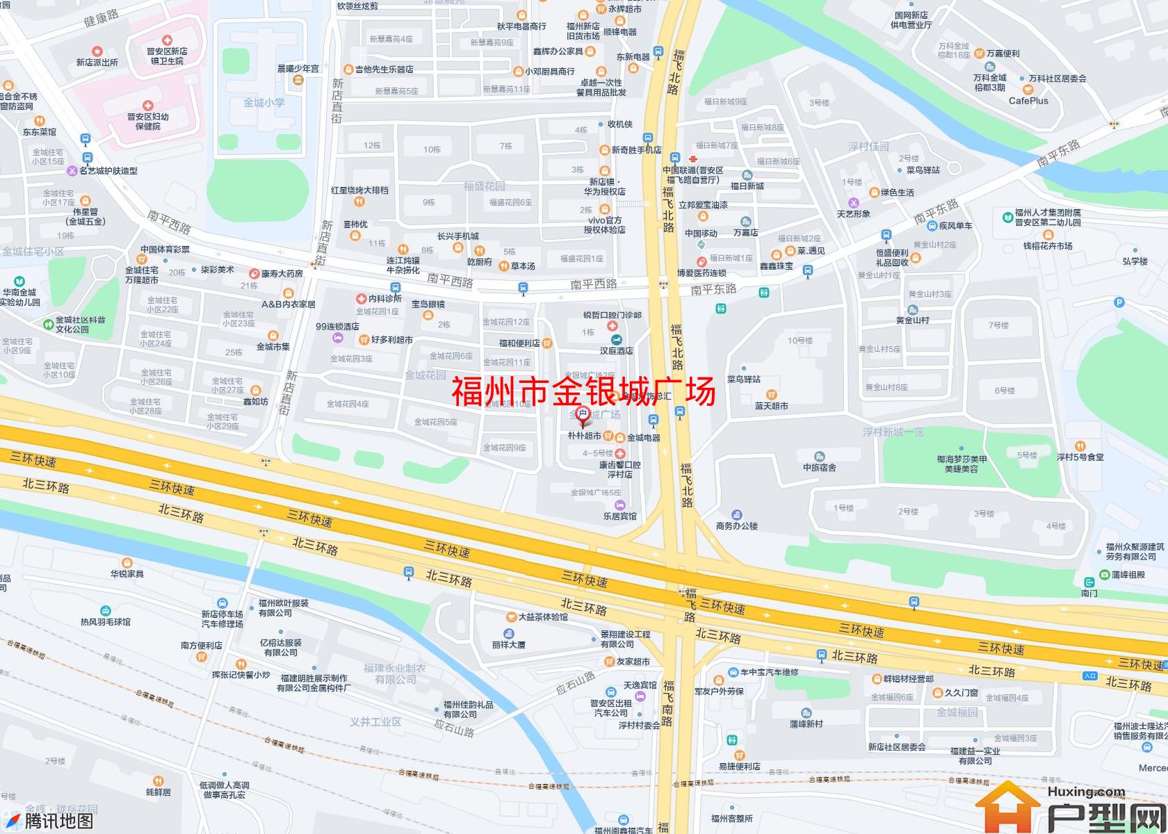 金银城广场小区 - 户型网