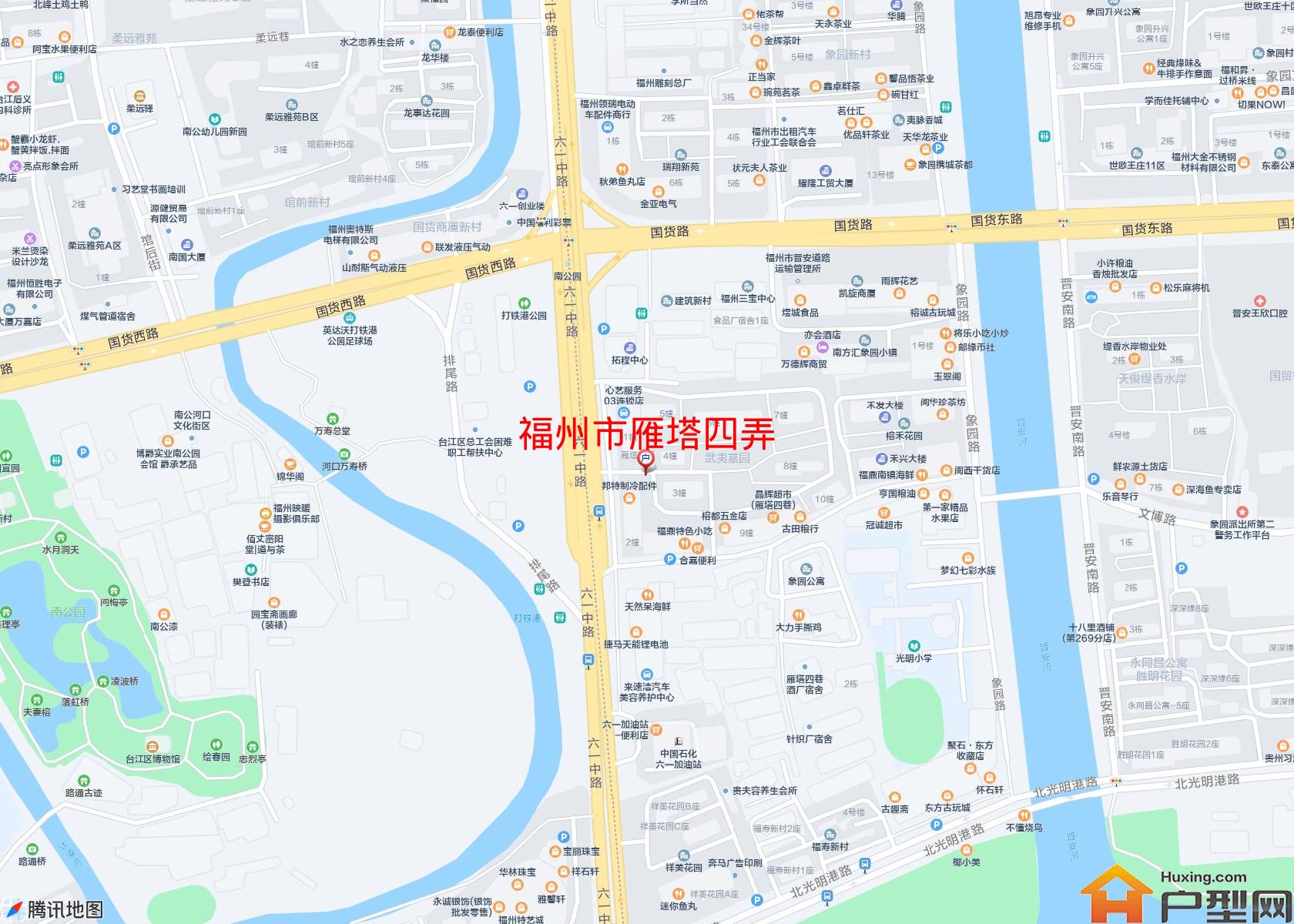 雁塔四弄小区 - 户型网
