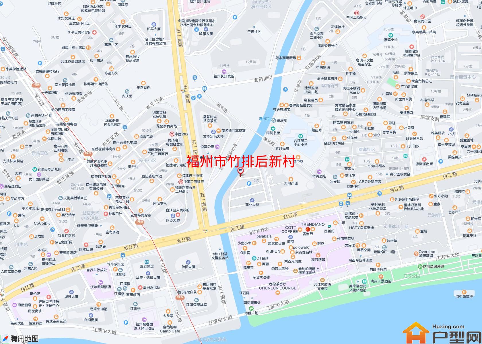 竹排后新村小区 - 户型网