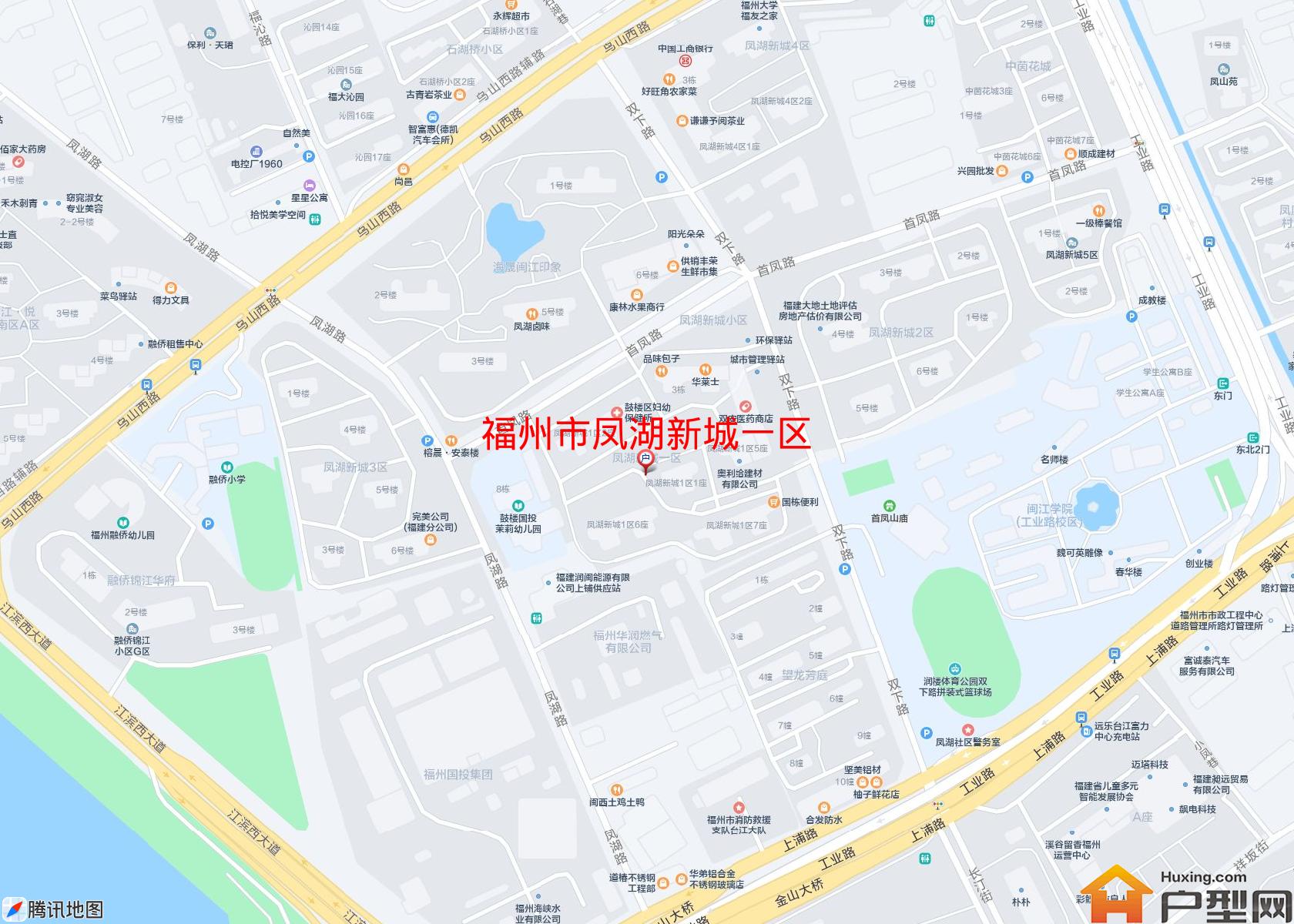 凤湖新城一区小区 - 户型网
