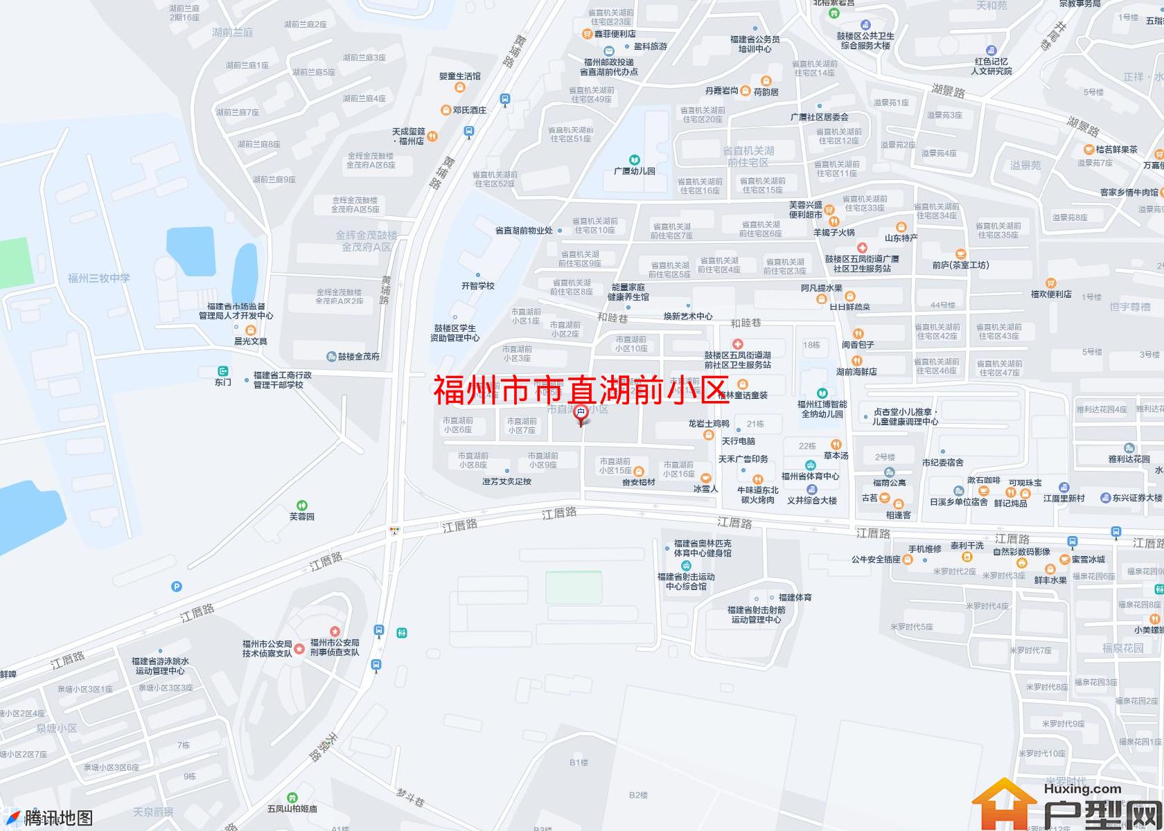 市直湖前小区小区 - 户型网