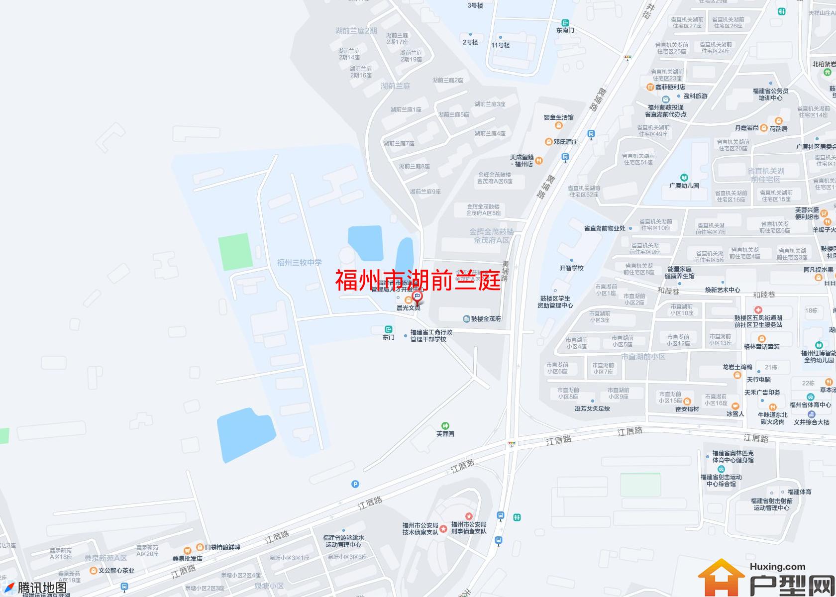 湖前兰庭小区 - 户型网