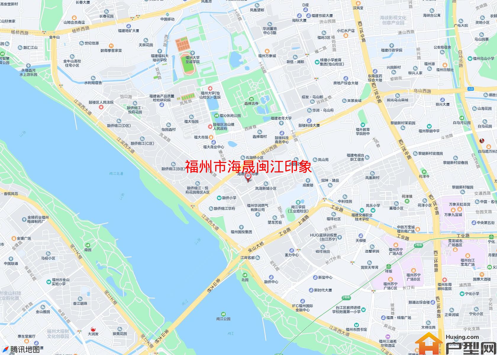 海晟闽江印象小区 - 户型网
