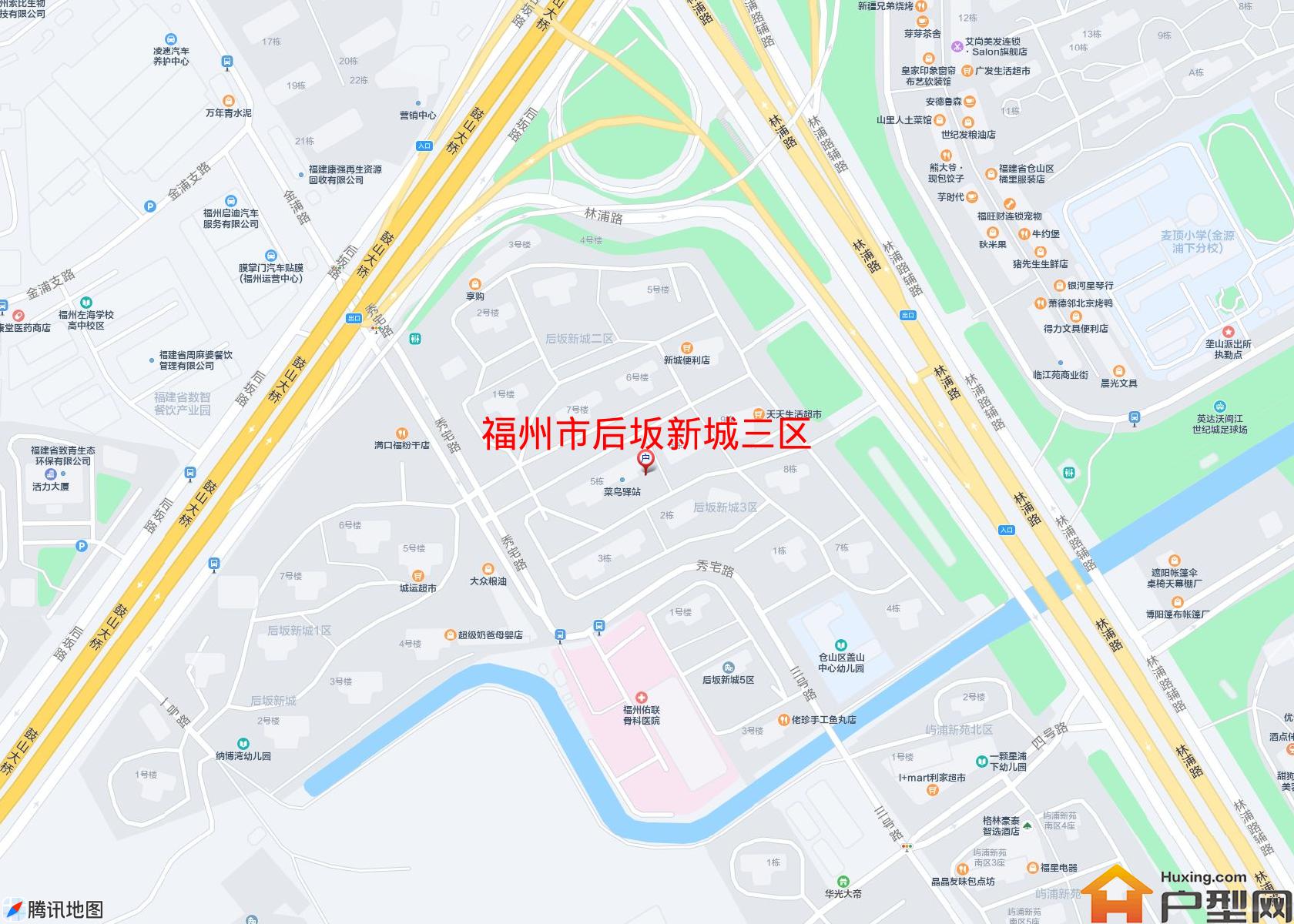 后坂新城三区小区 - 户型网
