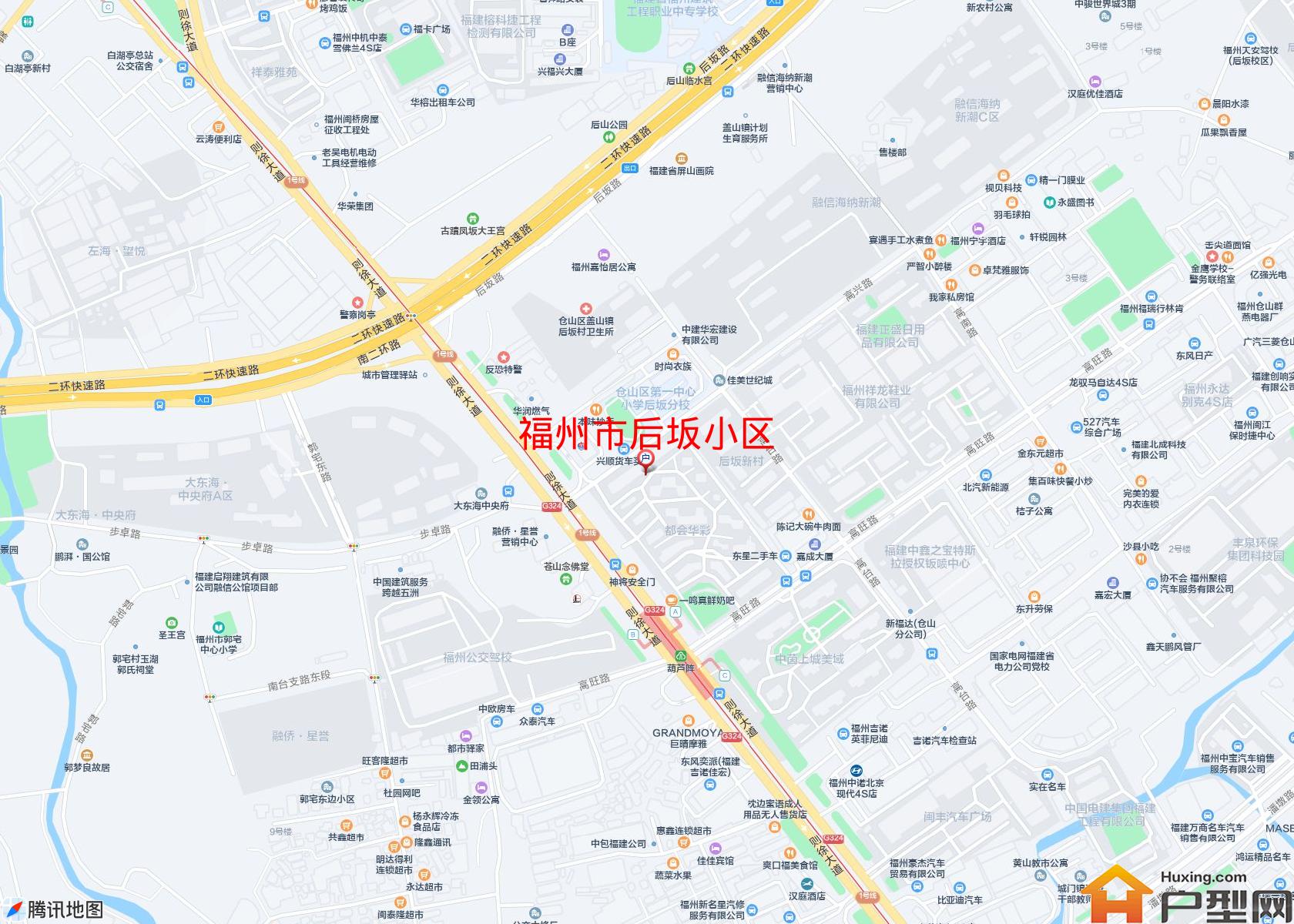 后坂小区小区 - 户型网
