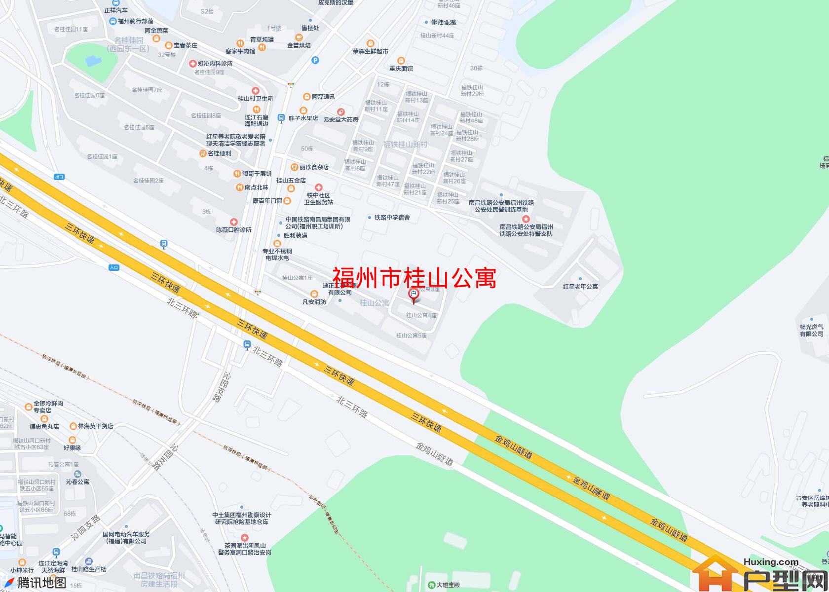 桂山公寓小区 - 户型网