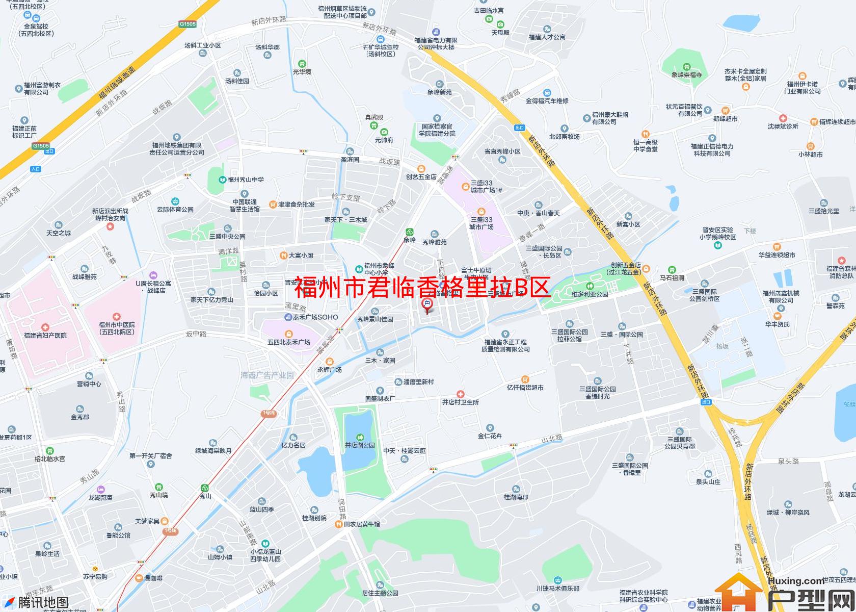 君临香格里拉B区小区 - 户型网