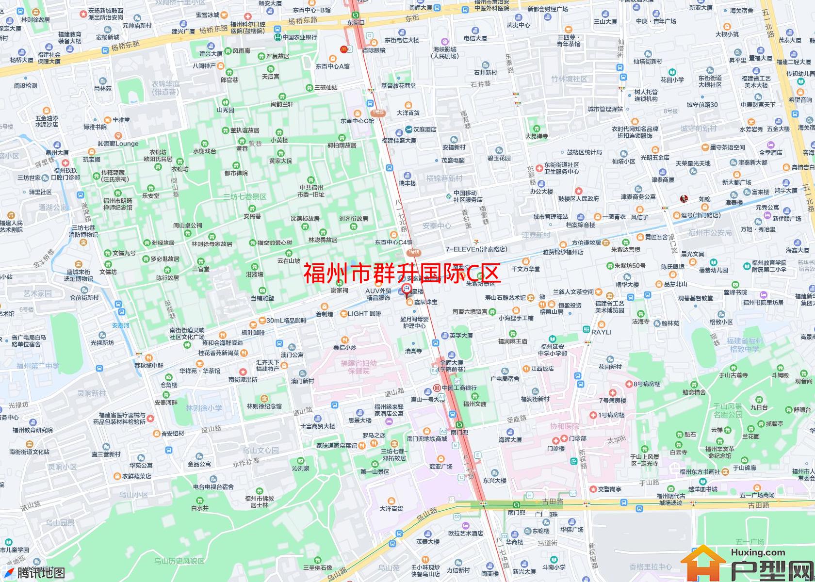 群升国际C区小区 - 户型网