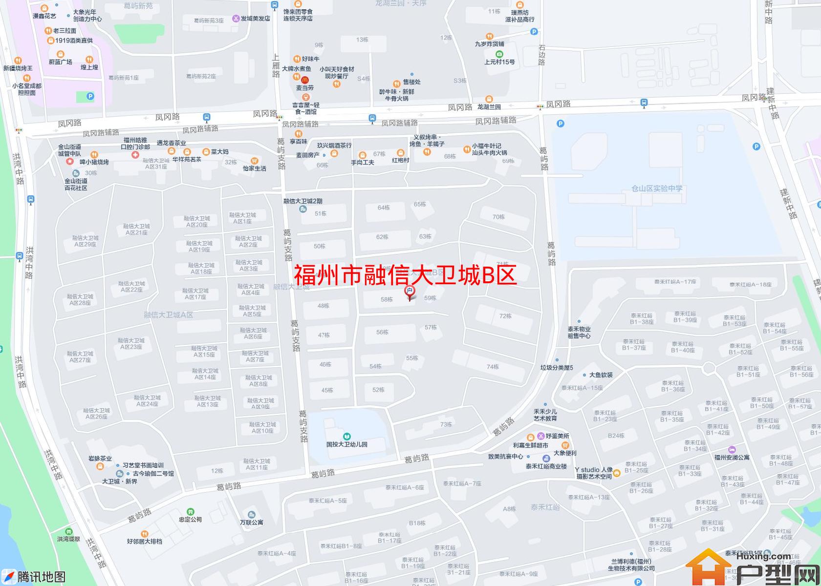 融信大卫城B区小区 - 户型网