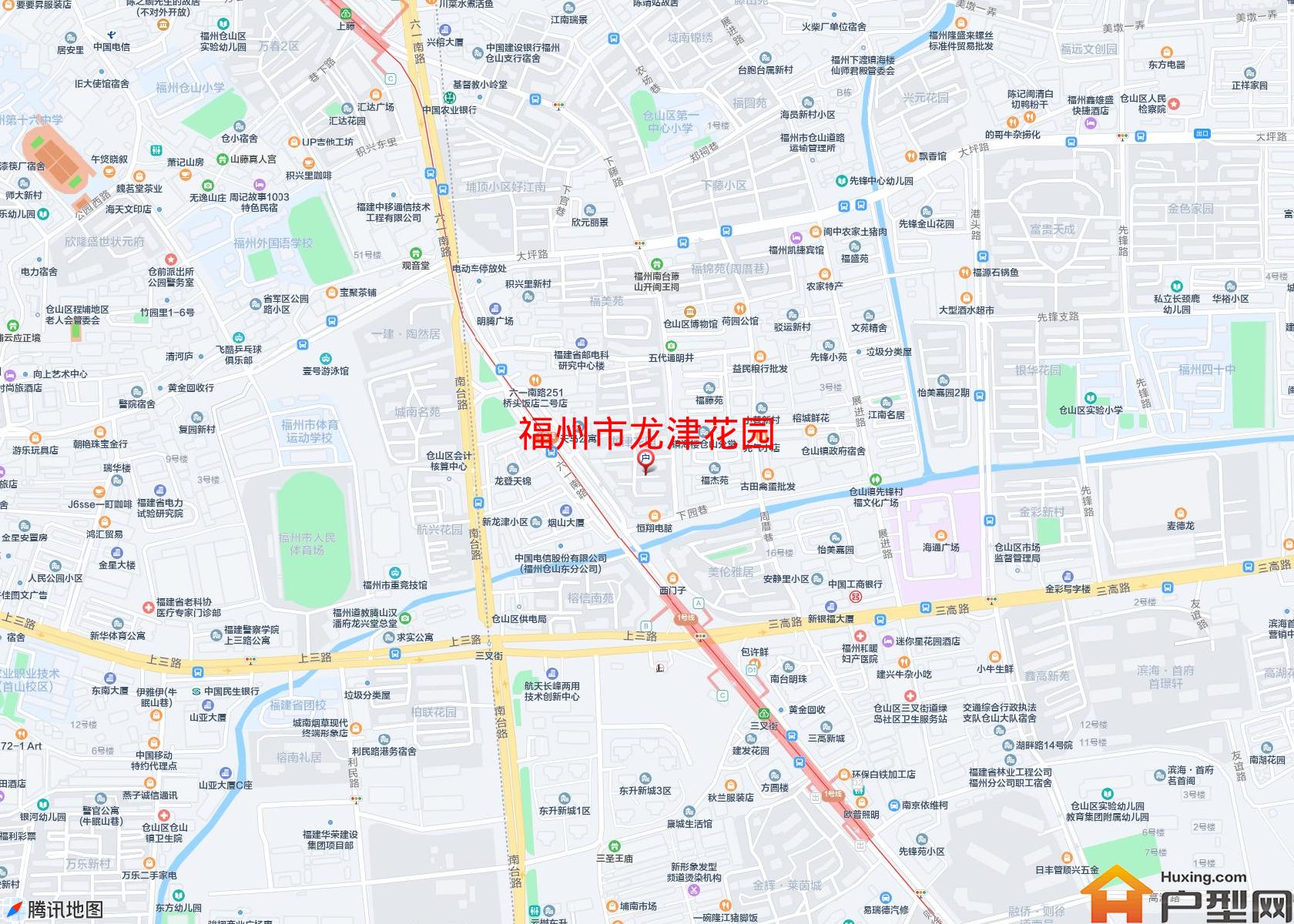 龙津花园小区 - 户型网