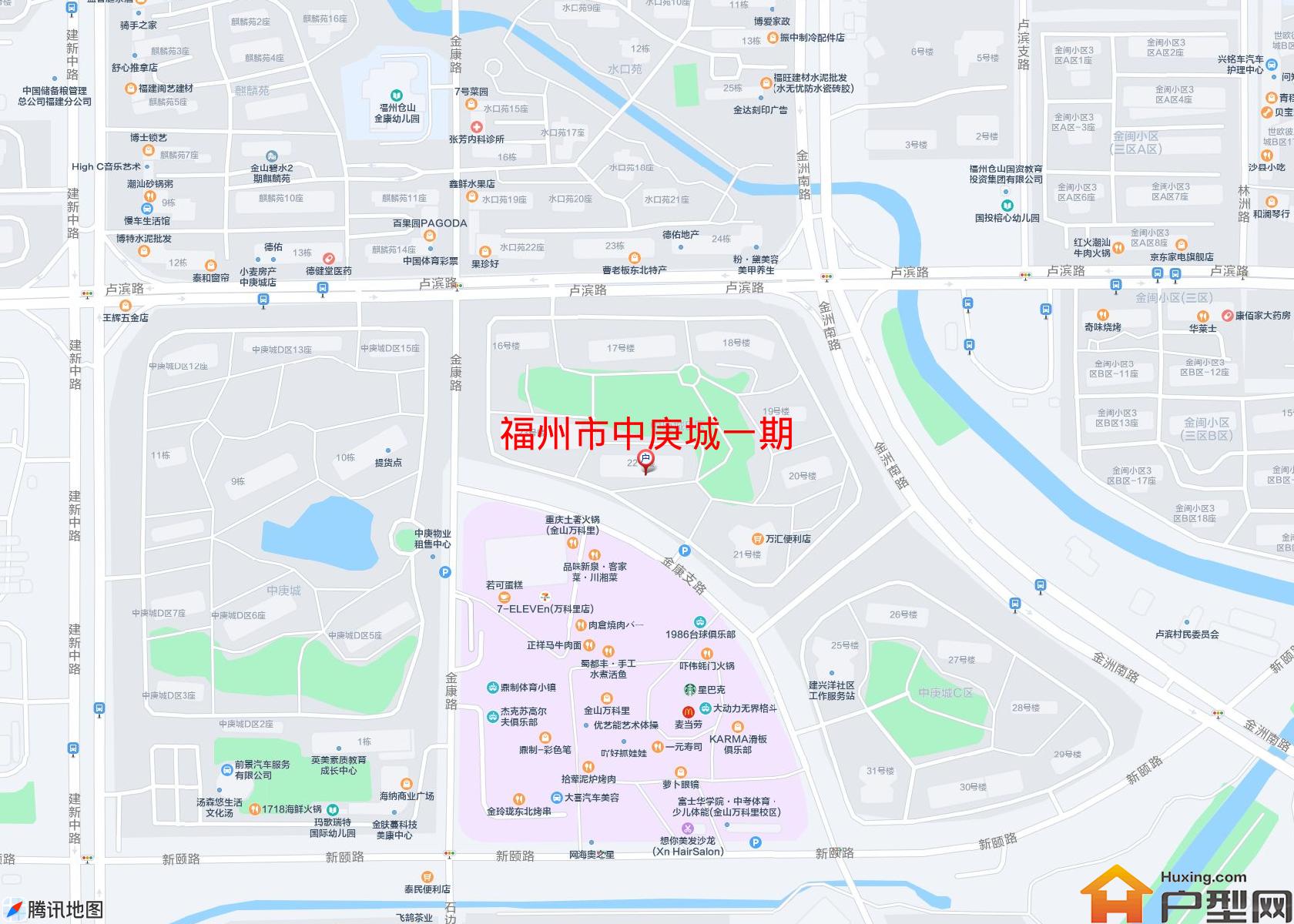 中庚城一期小区 - 户型网 中庚城一期小区 - 户型网