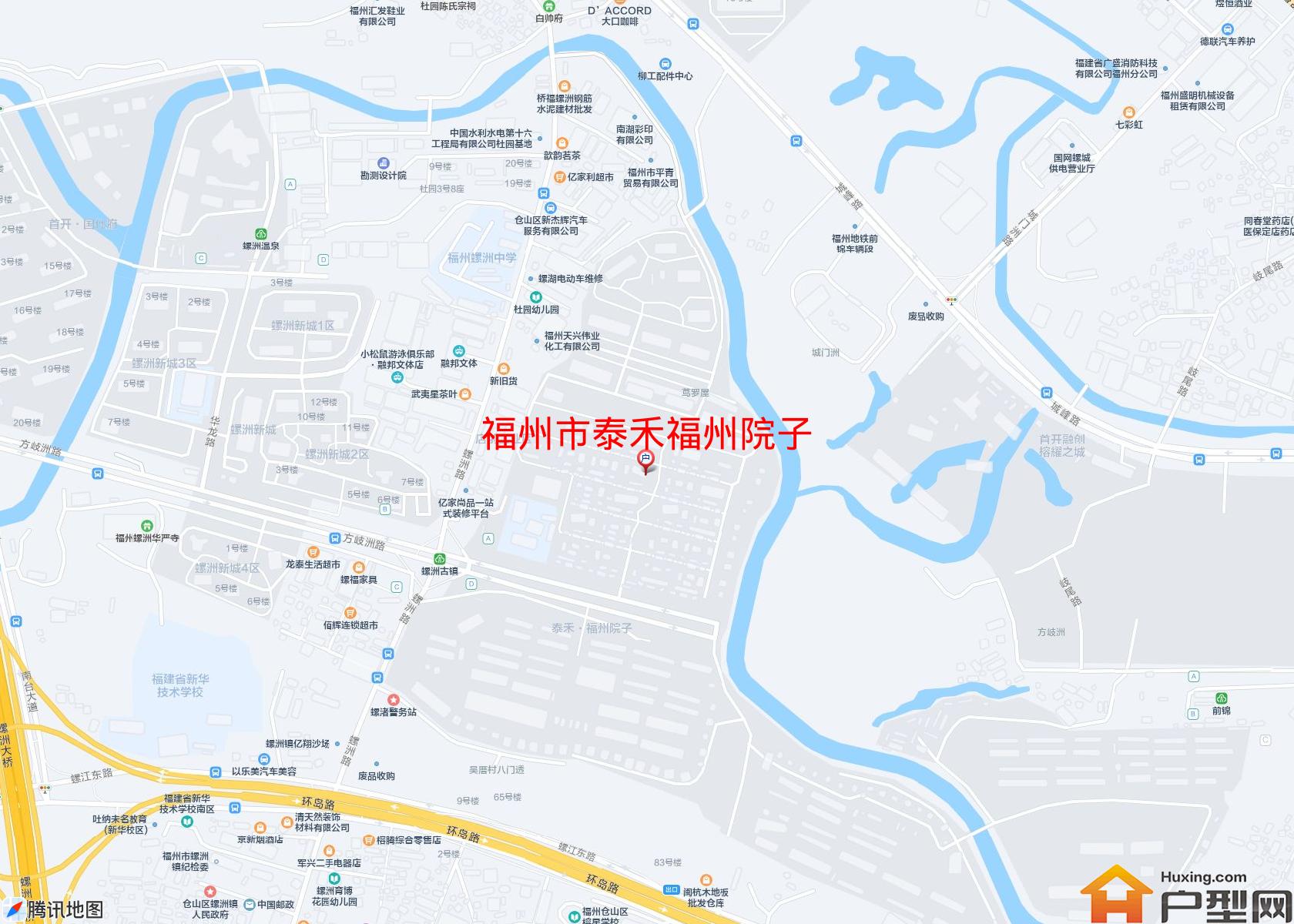 泰禾福州院子小区 - 户型网
