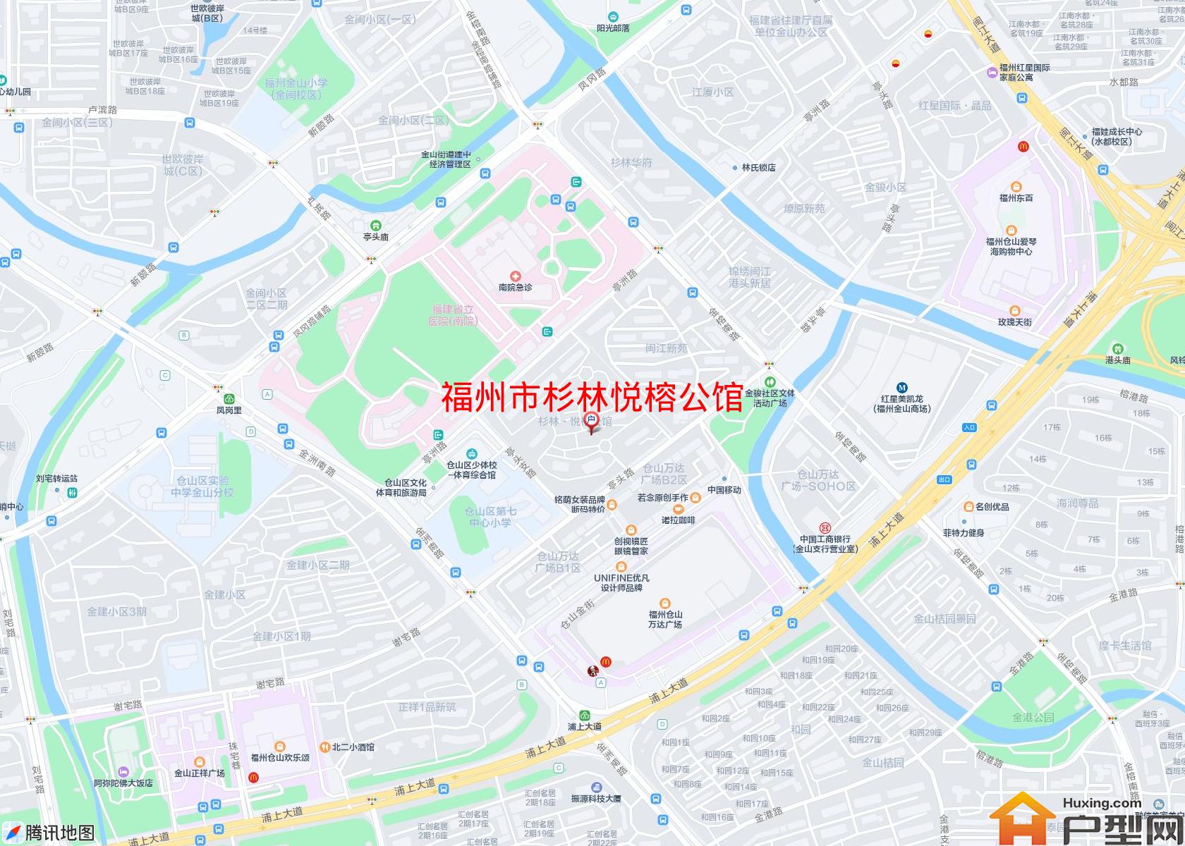 杉林悦榕公馆小区 - 户型网