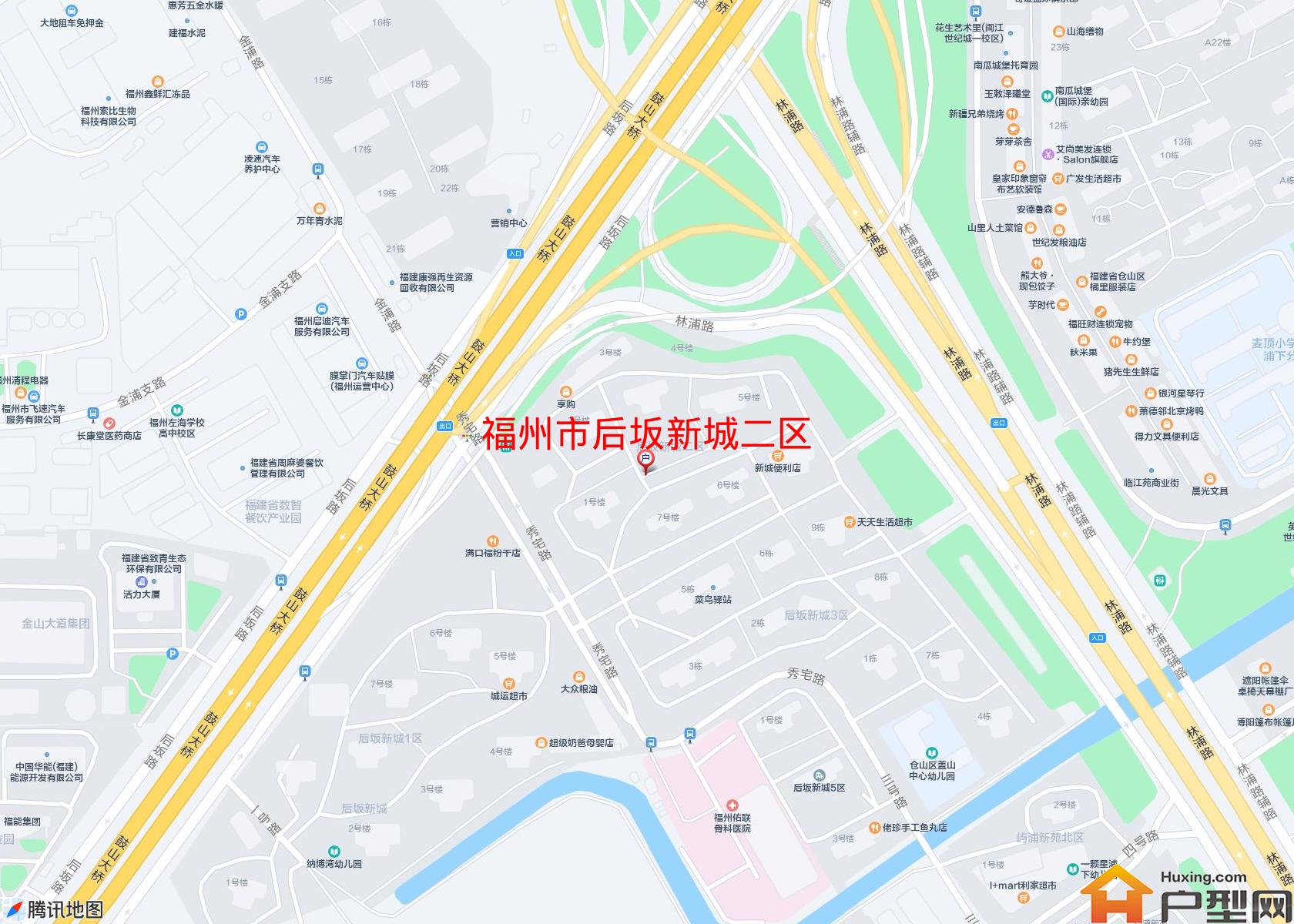 后坂新城二区小区 - 户型网