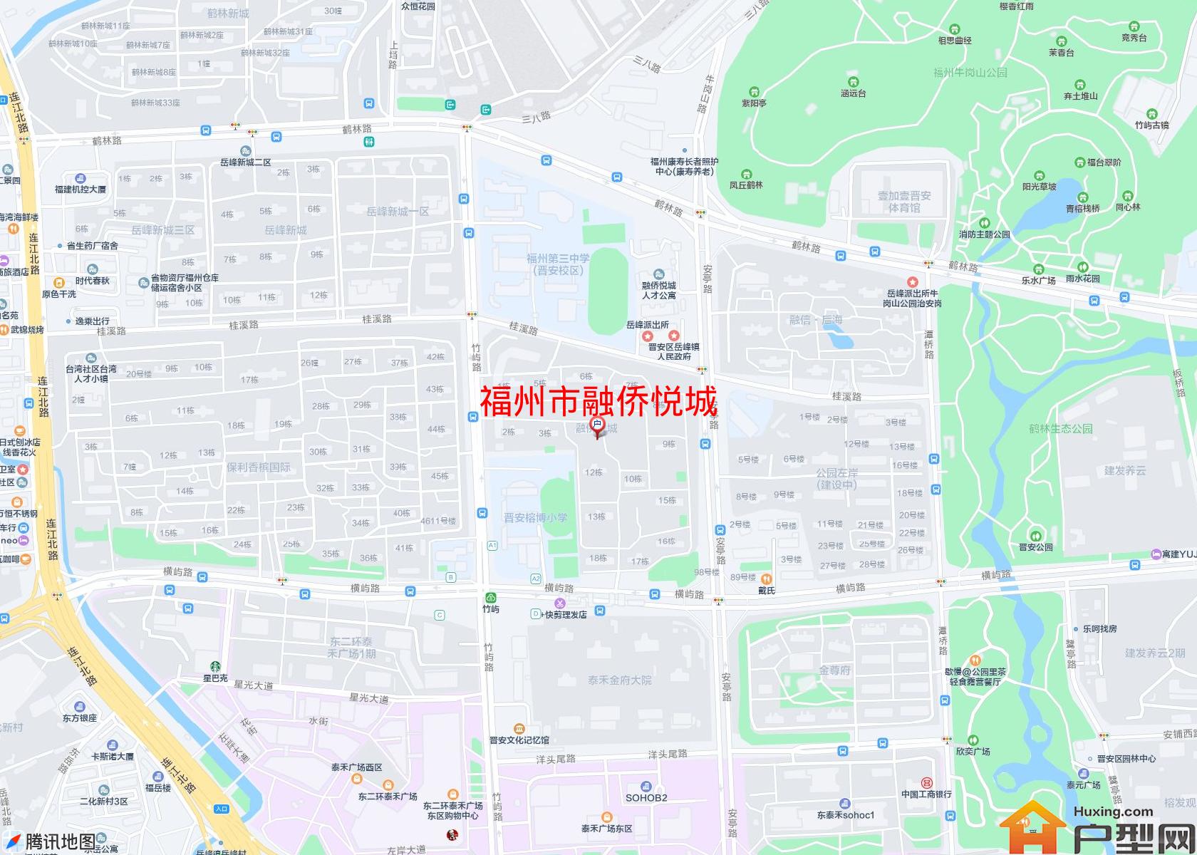 融侨悦城小区 - 户型网
