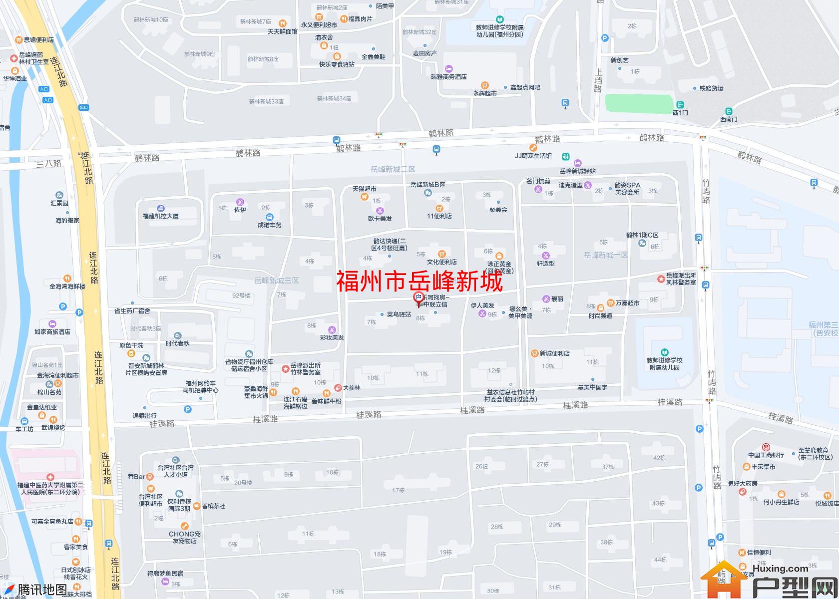 岳峰新城小区 - 户型网