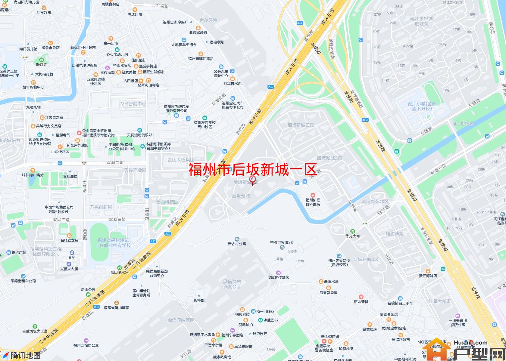 后坂新城一区小区 - 户型网