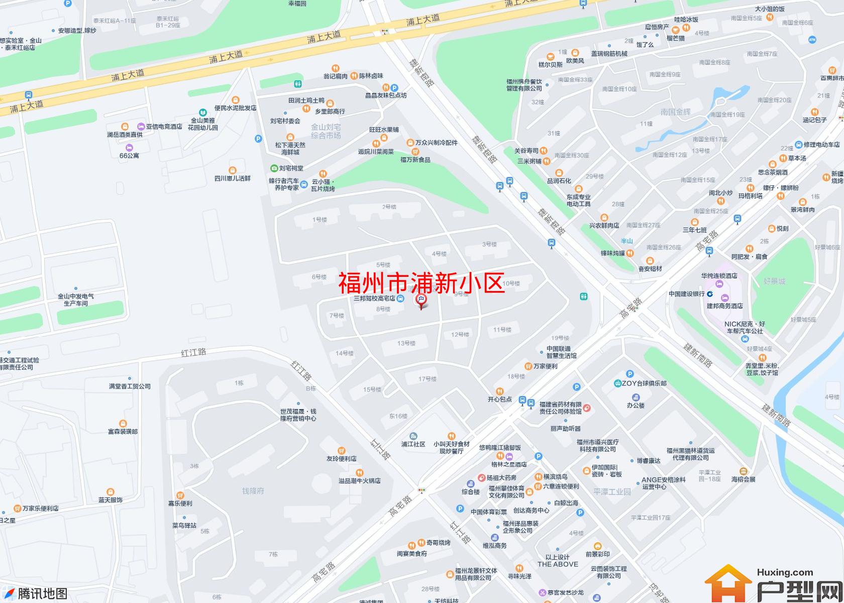 浦新小区小区 - 户型网 浦新小区小区 - 户型网