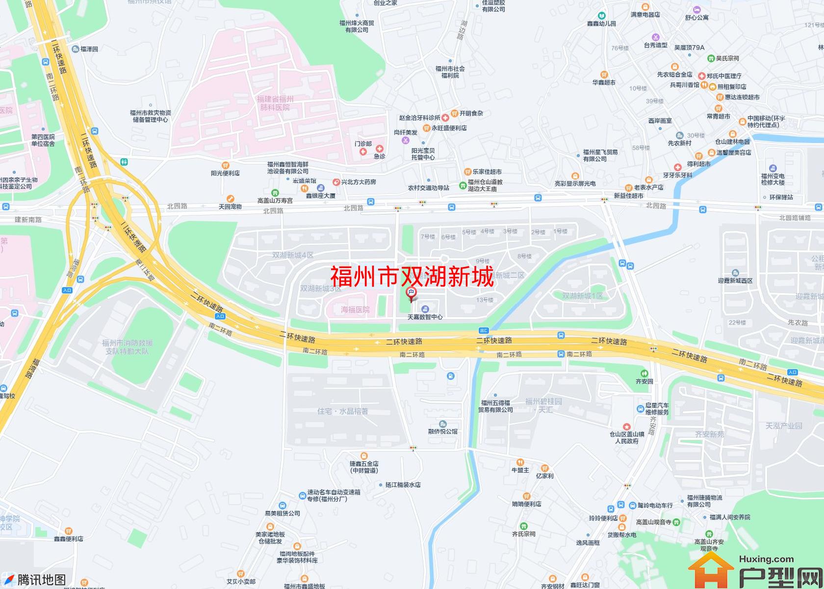 双湖新城小区 - 户型网