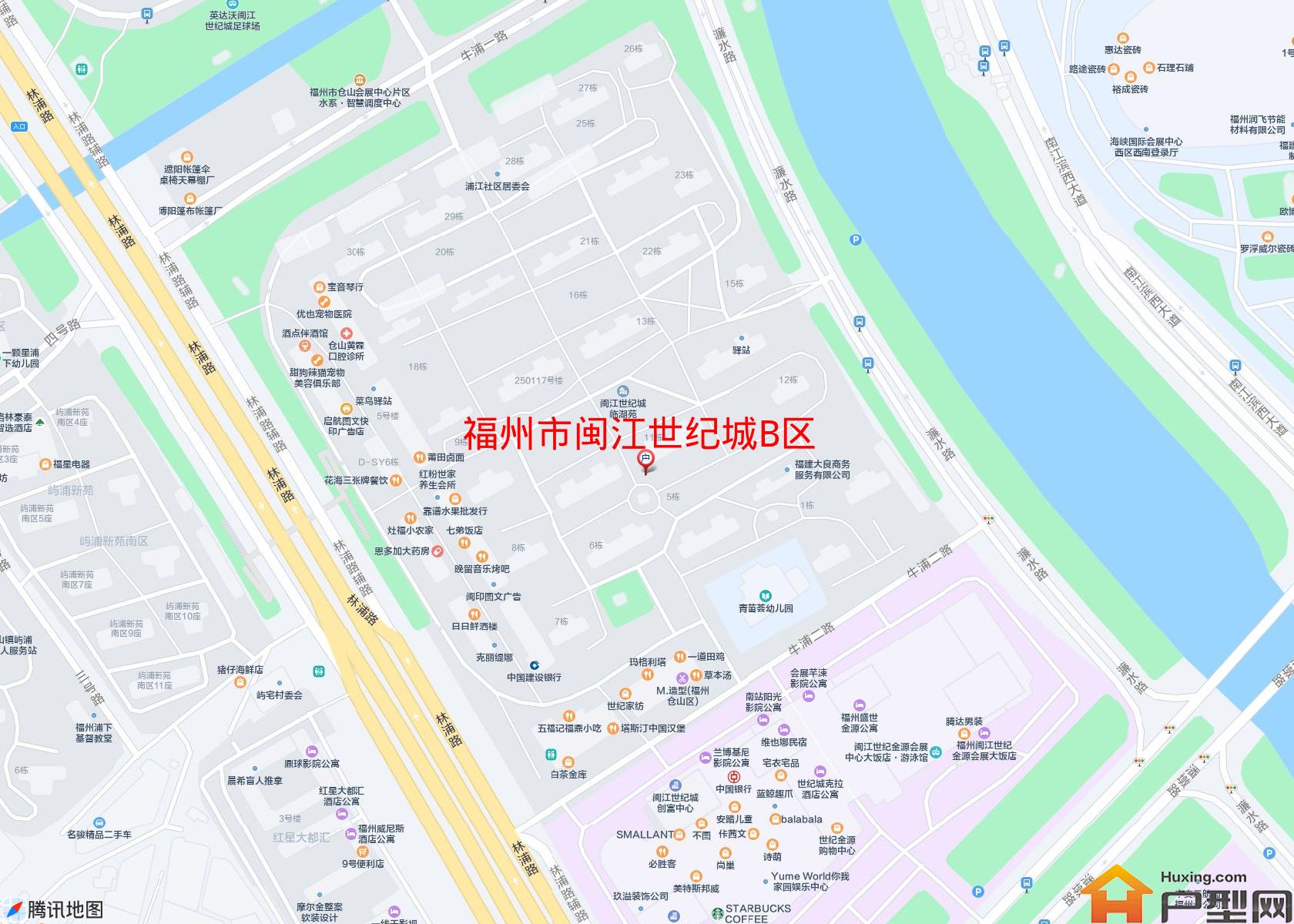 闽江世纪城B区小区 - 户型网