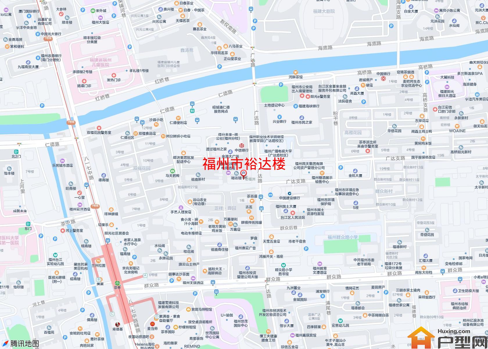 裕达楼小区 - 户型网