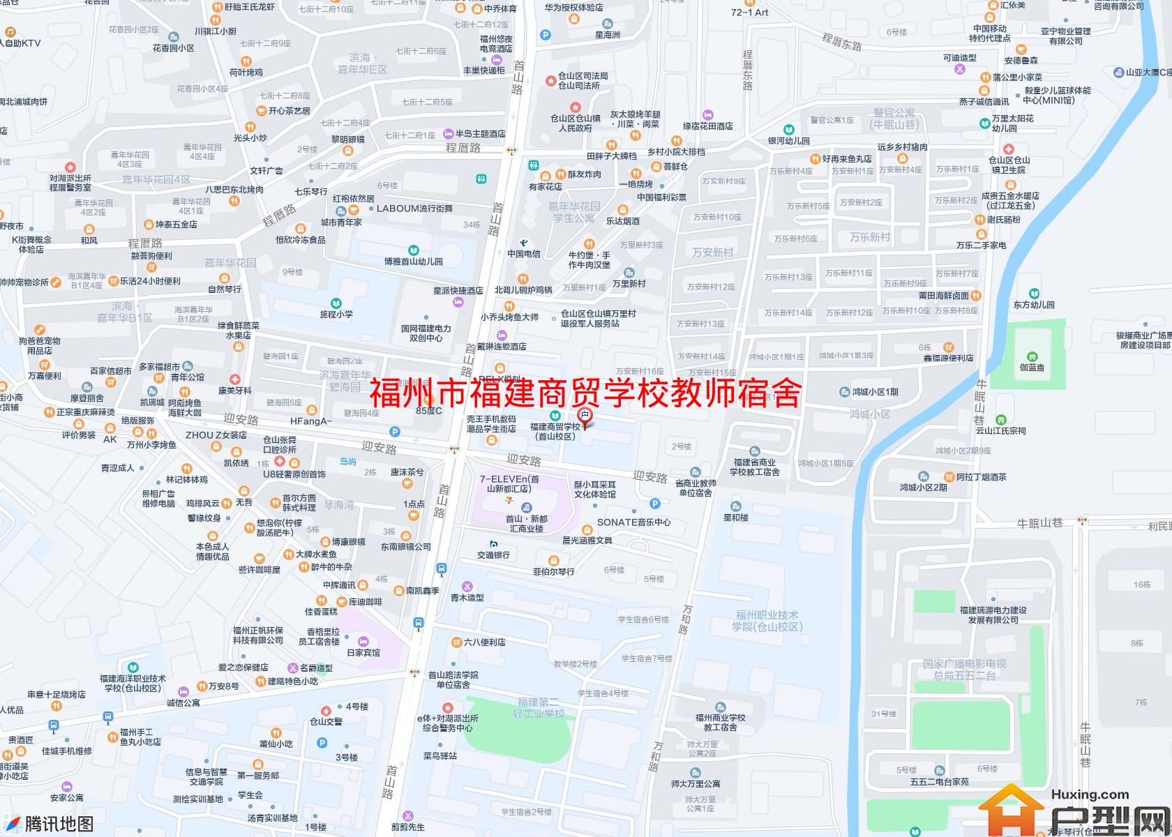 福建商贸学校教师宿舍楼小区 - 户型网
