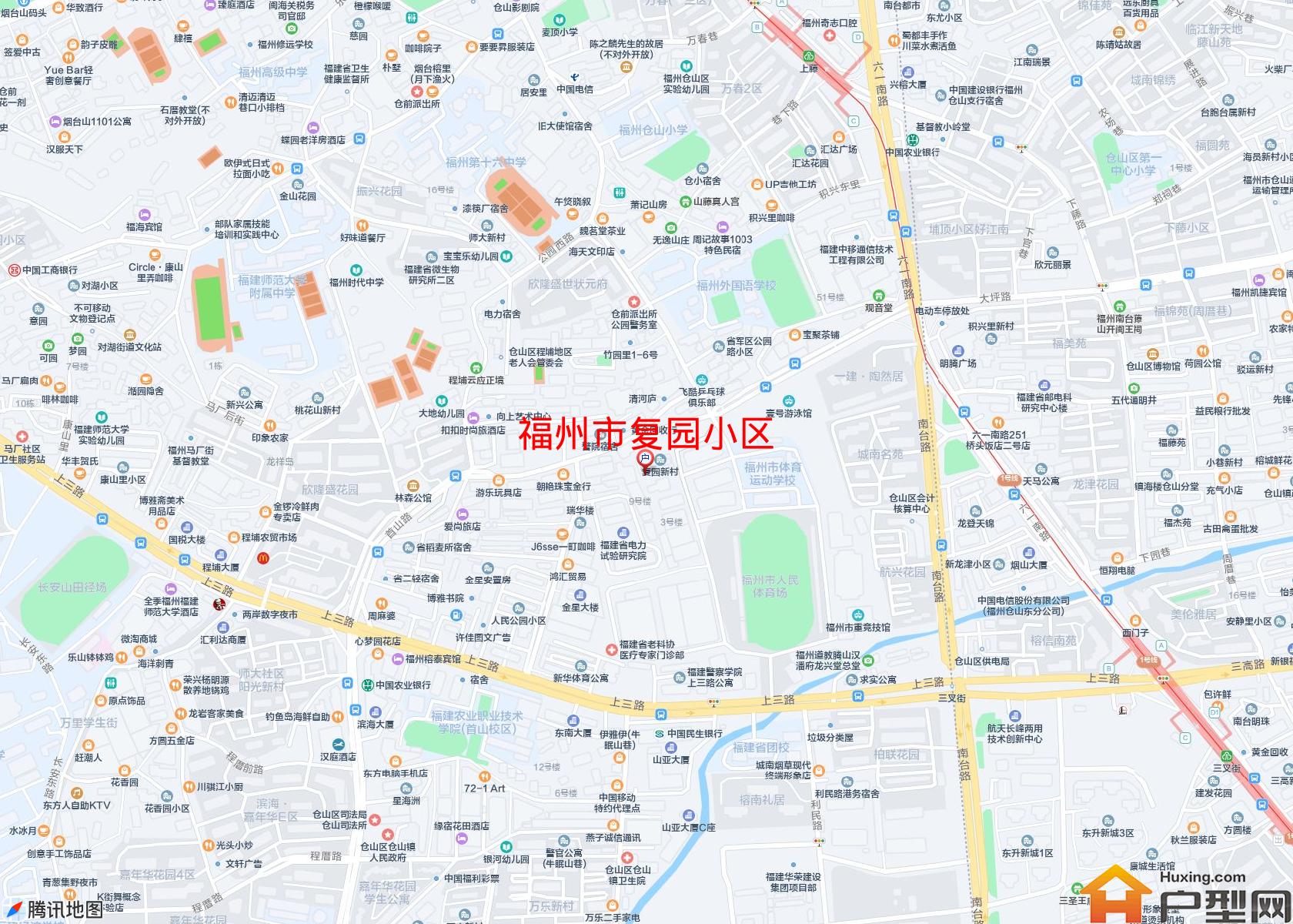 复园小区小区 - 户型网 复园小区小区 - 户型网