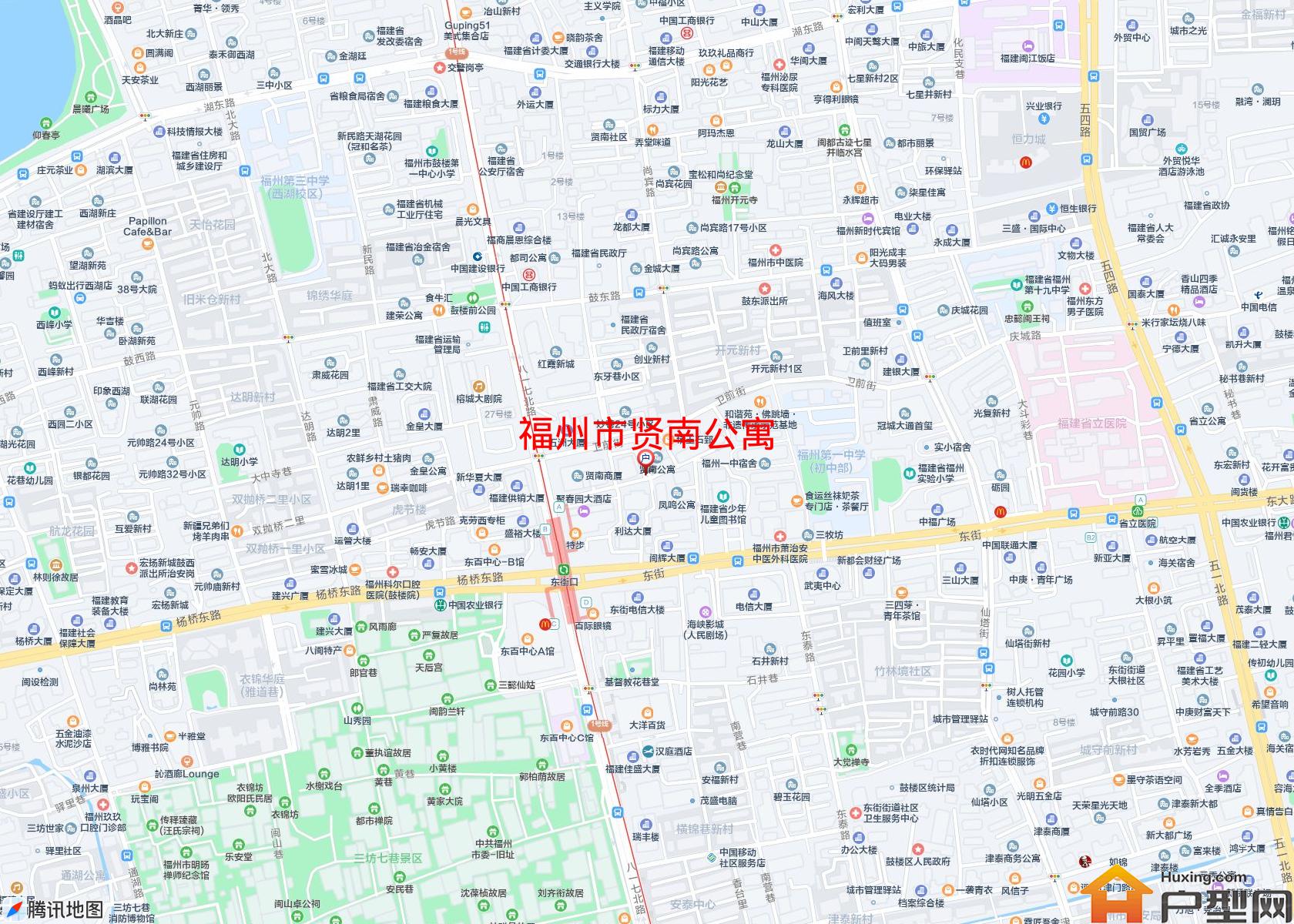 贤南公寓小区 - 户型网