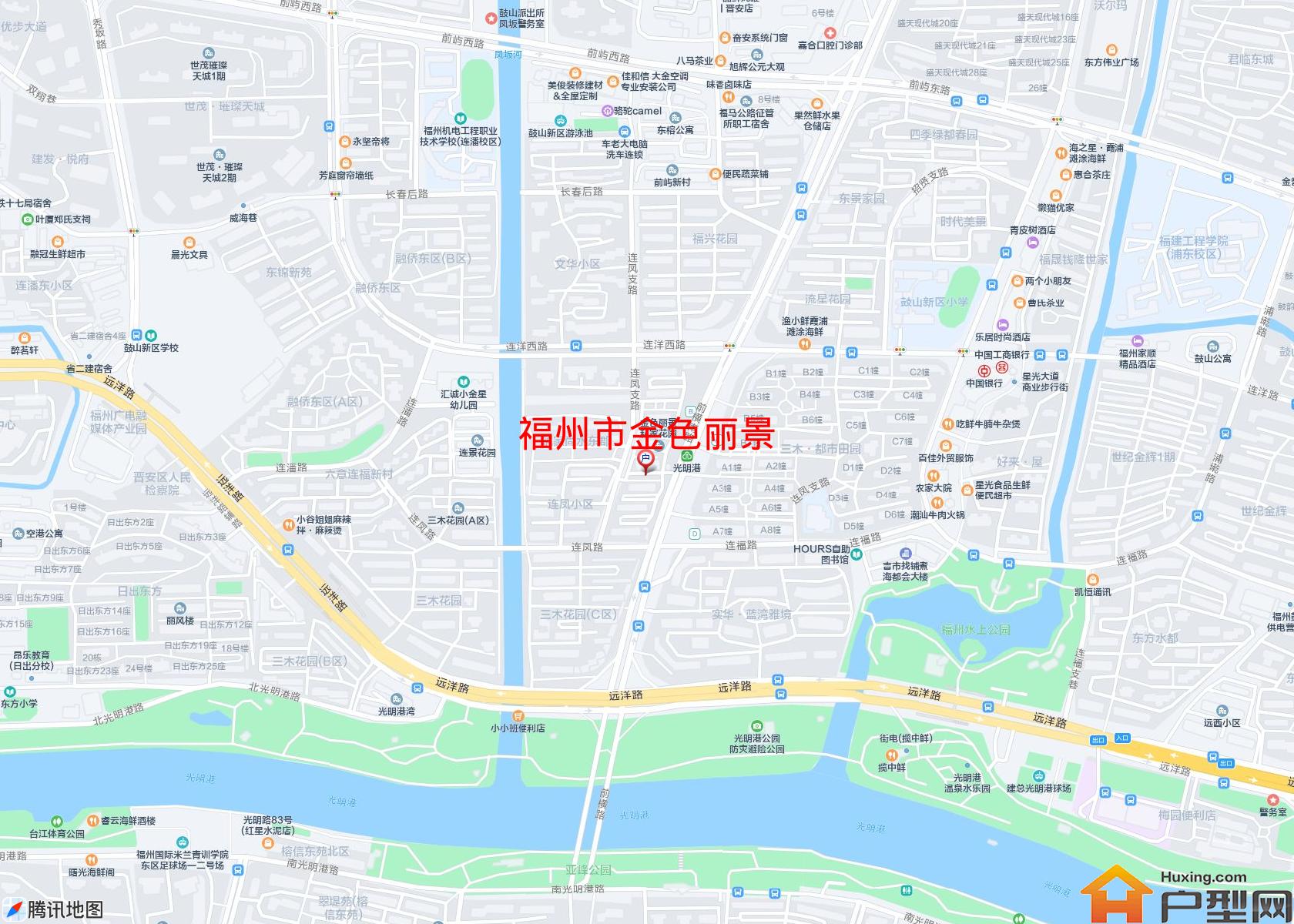 金色丽景小区 - 户型网