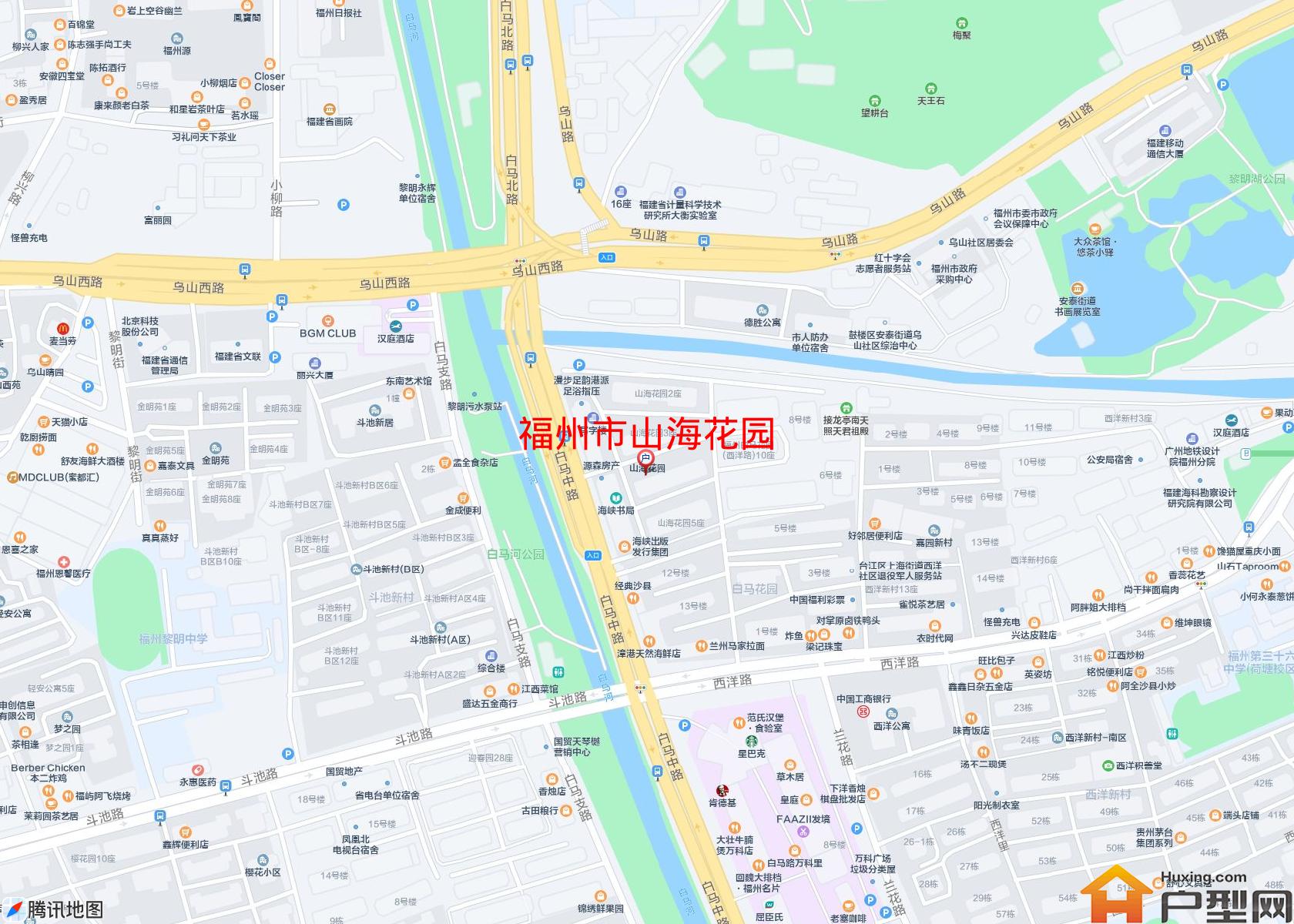 山海花园小区 - 户型网