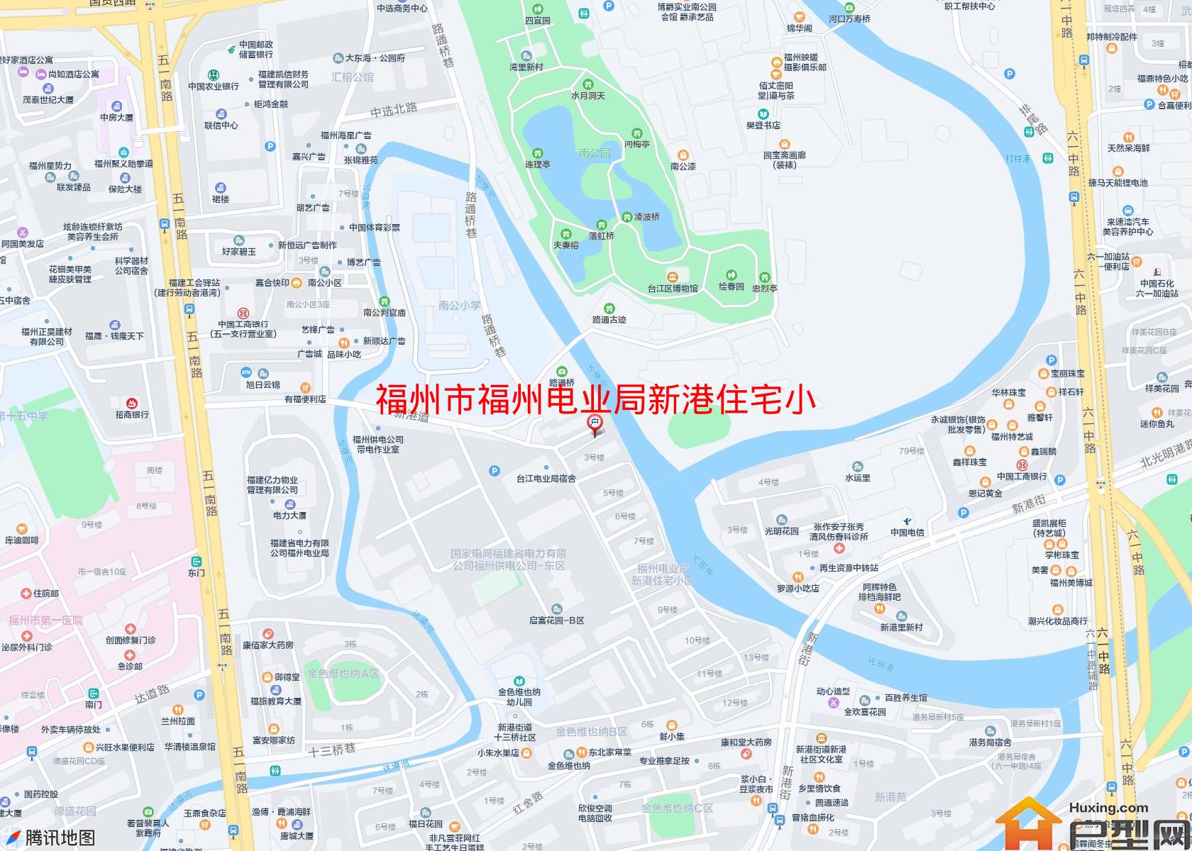 福州电业局新港住宅小区小区 - 户型网