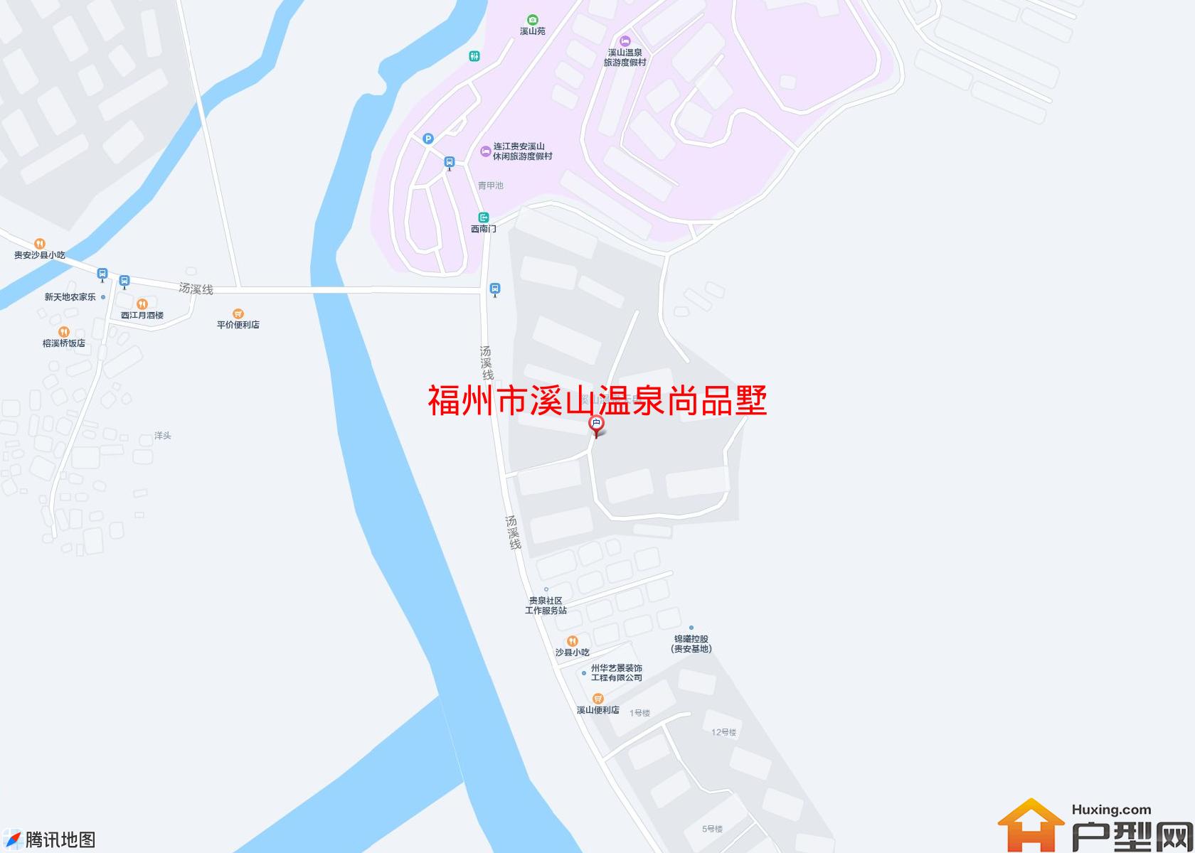 溪山温泉尚品墅小区 - 户型网