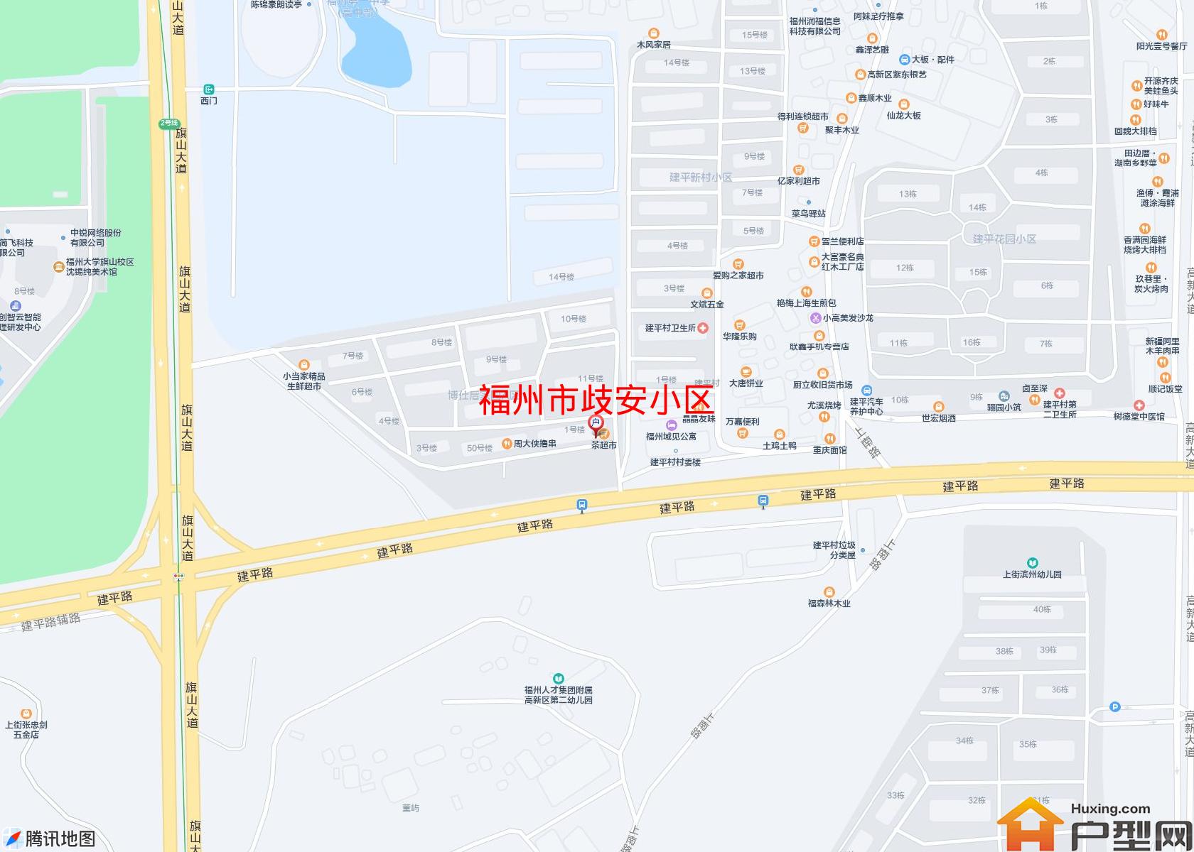 歧安小区小区 - 户型网