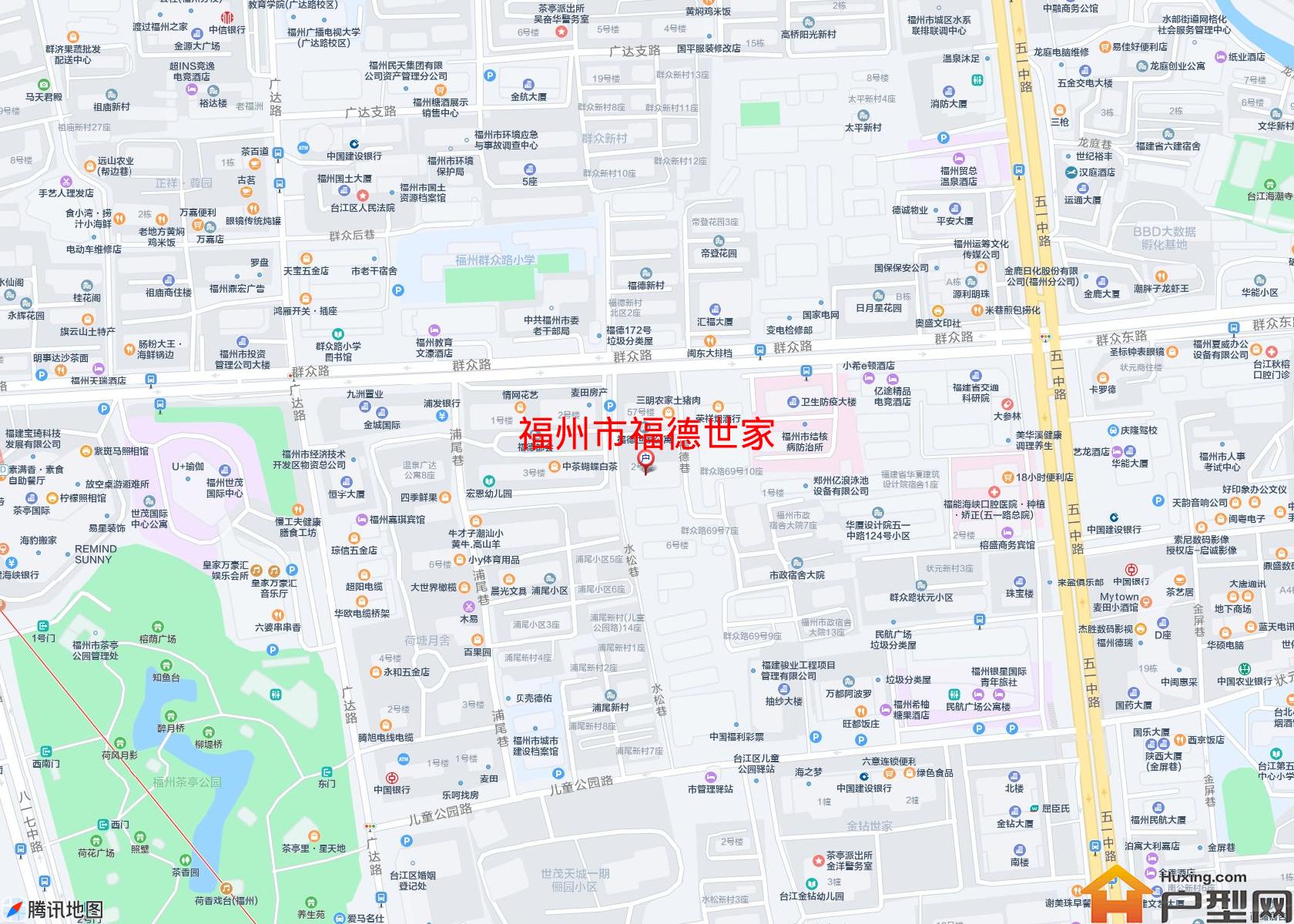 福德世家小区 - 户型网