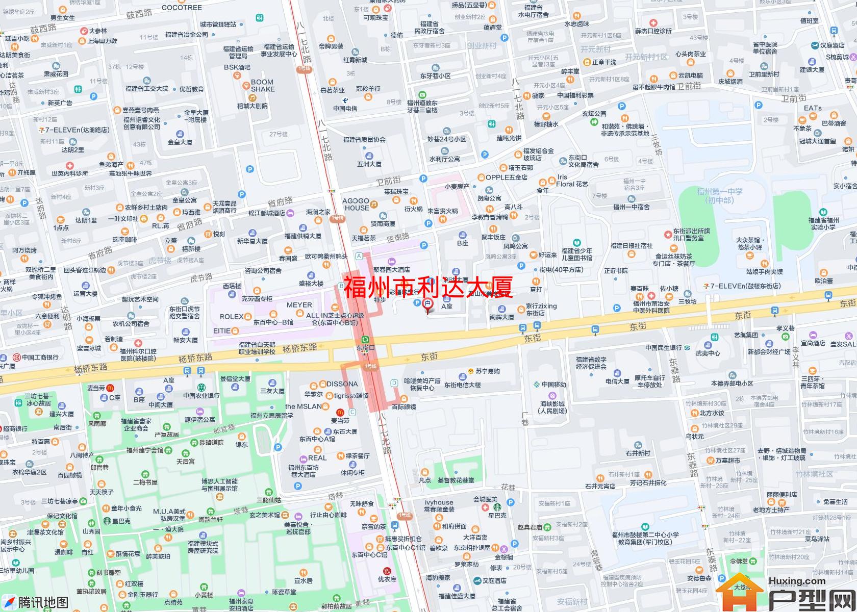 利达大厦小区 - 户型网