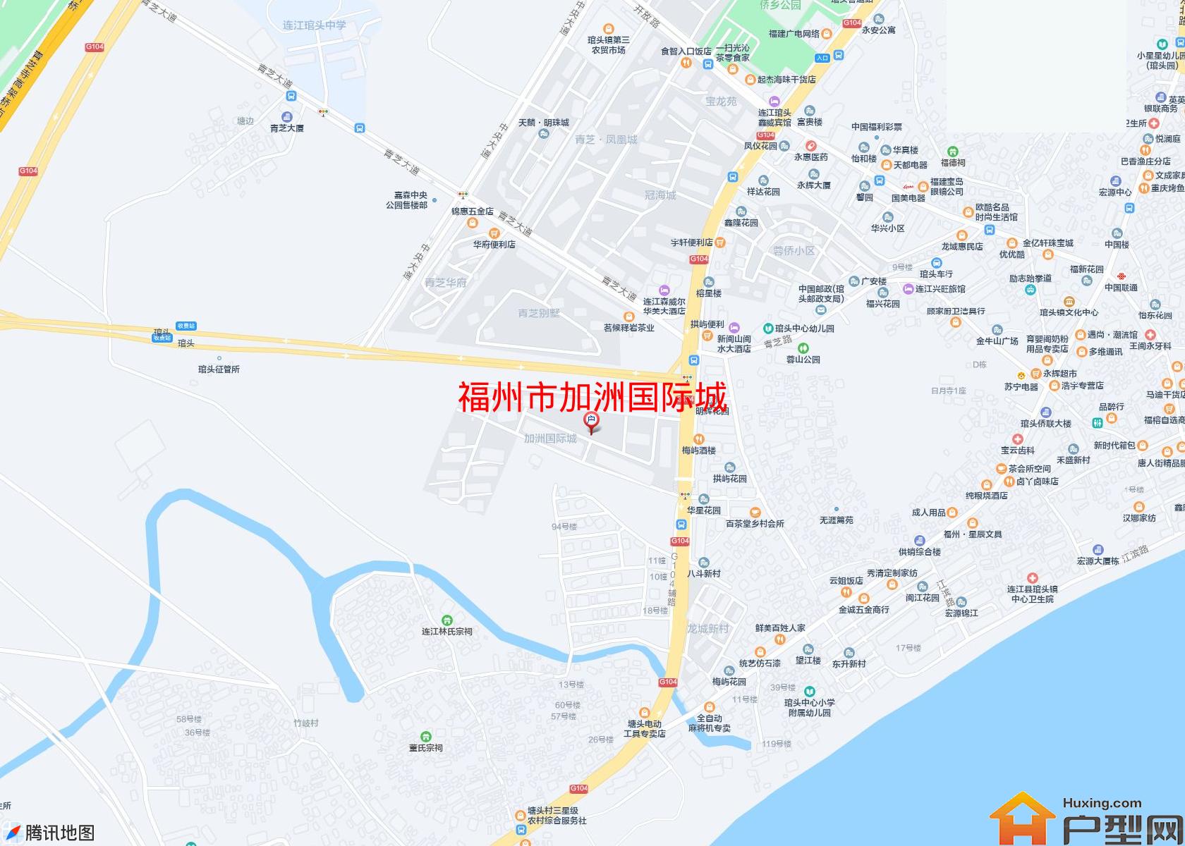 加洲国际城小区 - 户型网