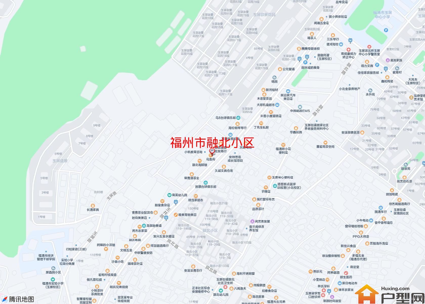 融北小区小区 - 户型网