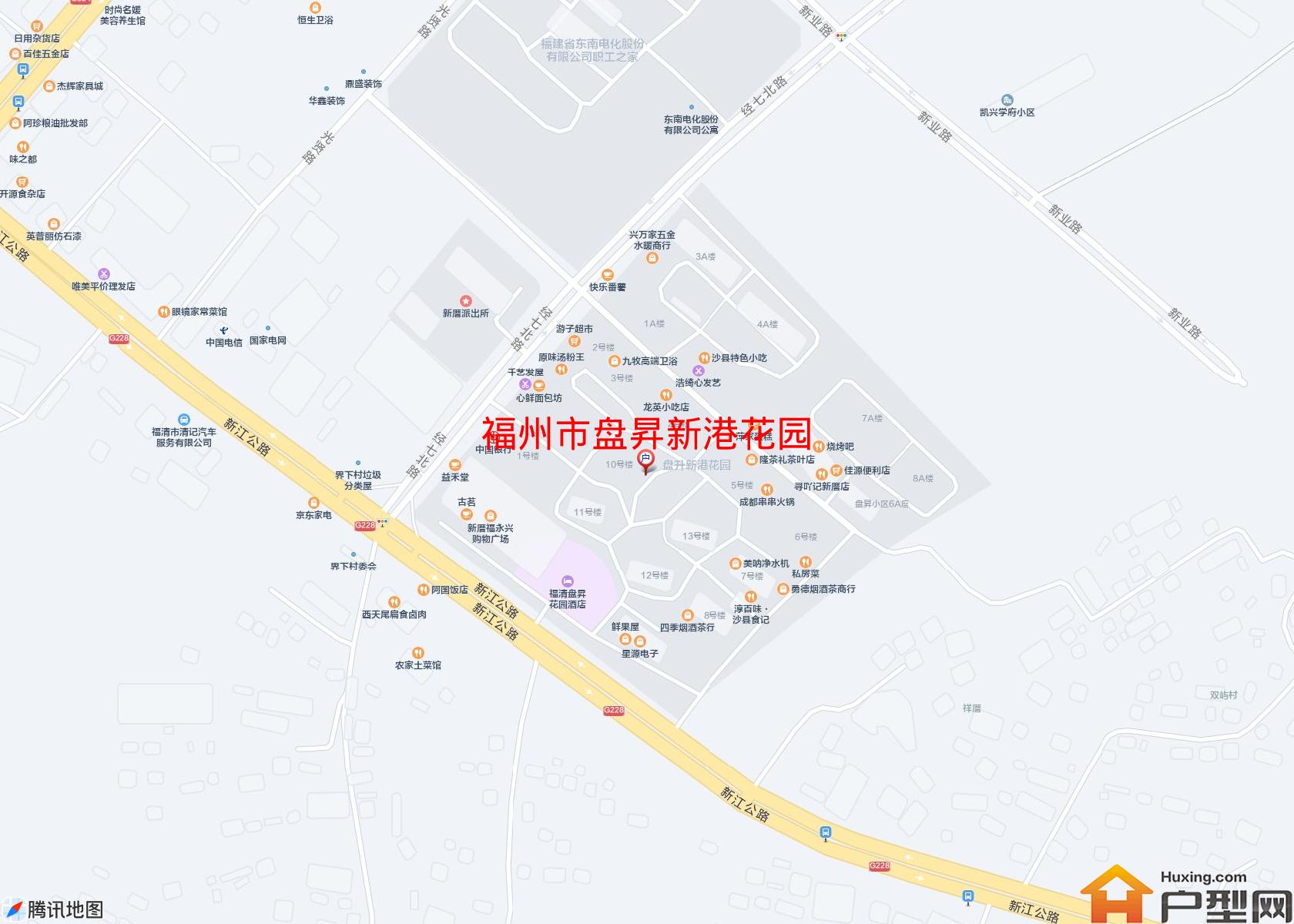 盘昇新港花园小区 - 户型网