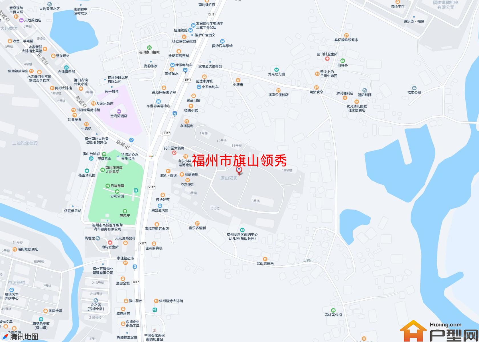 旗山领秀小区 - 户型网