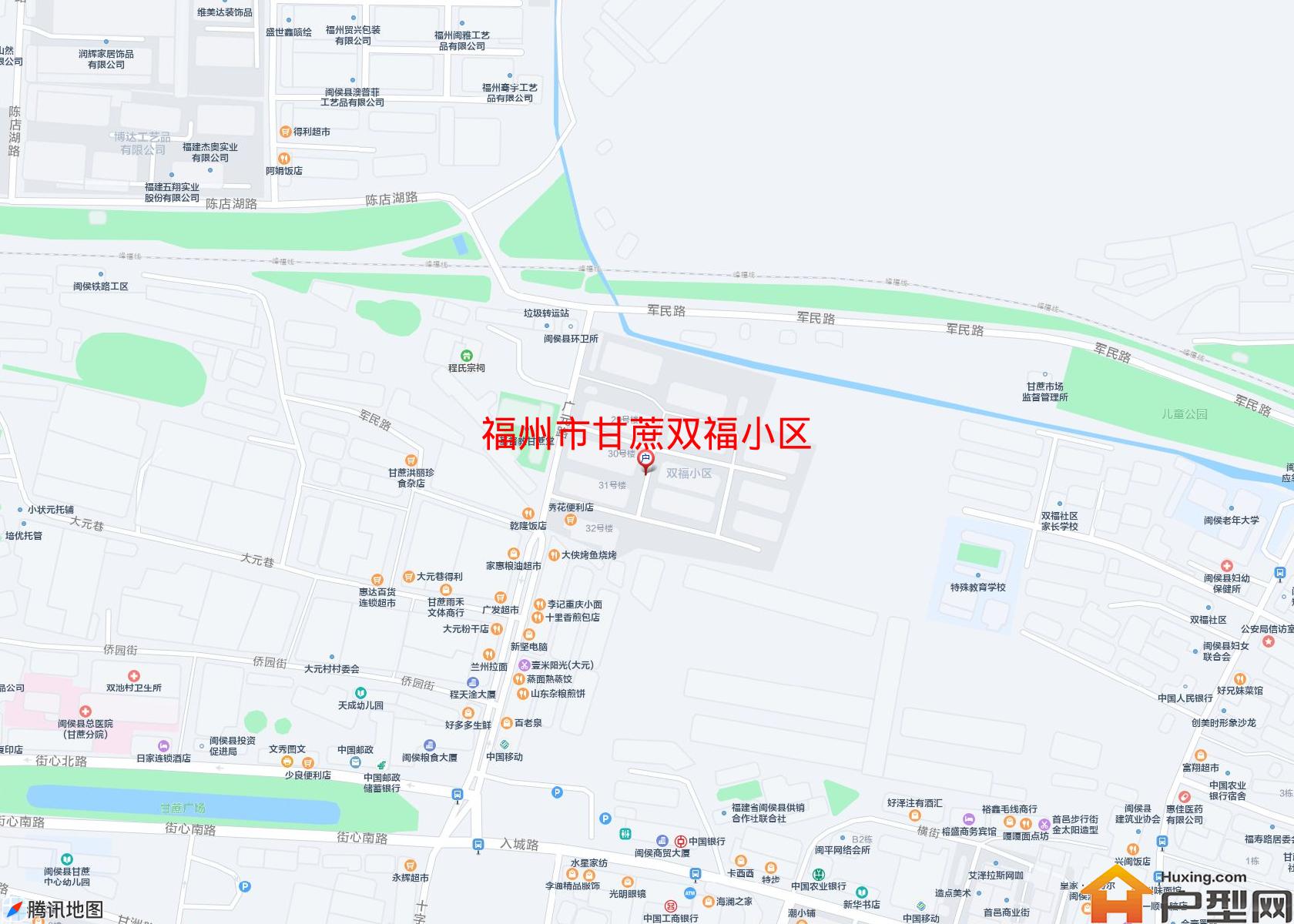 甘蔗双福小区小区 - 户型网