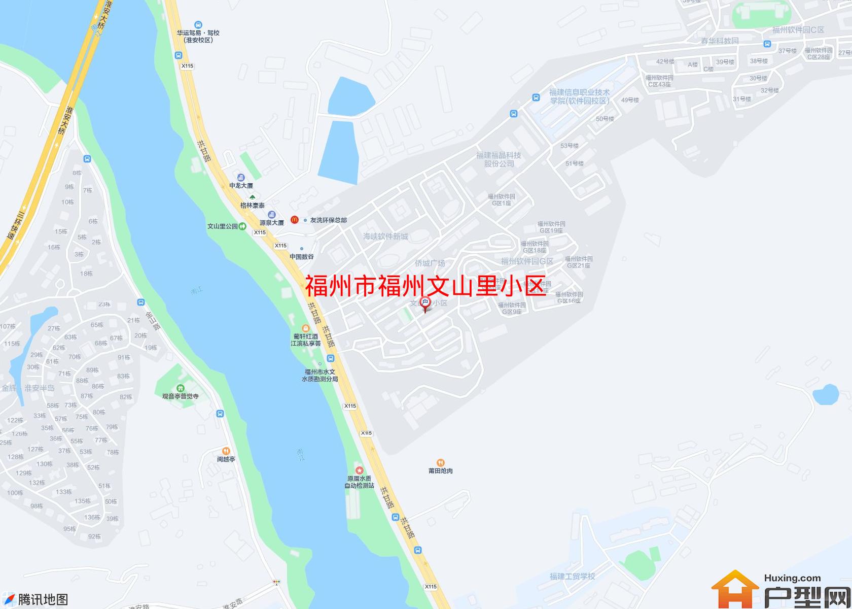 福州文山里小区小区 - 户型网
