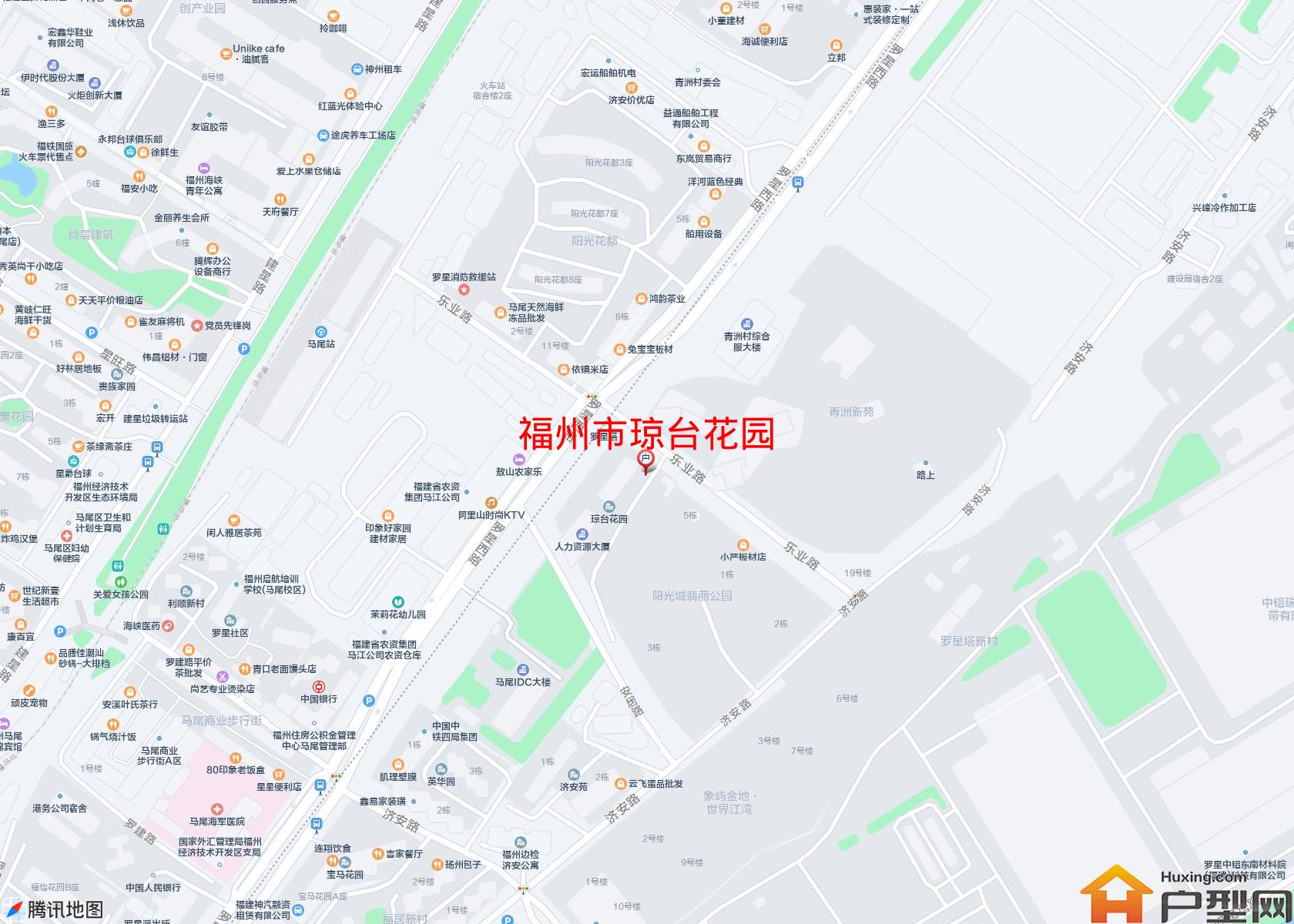 琼台花园小区 - 户型网