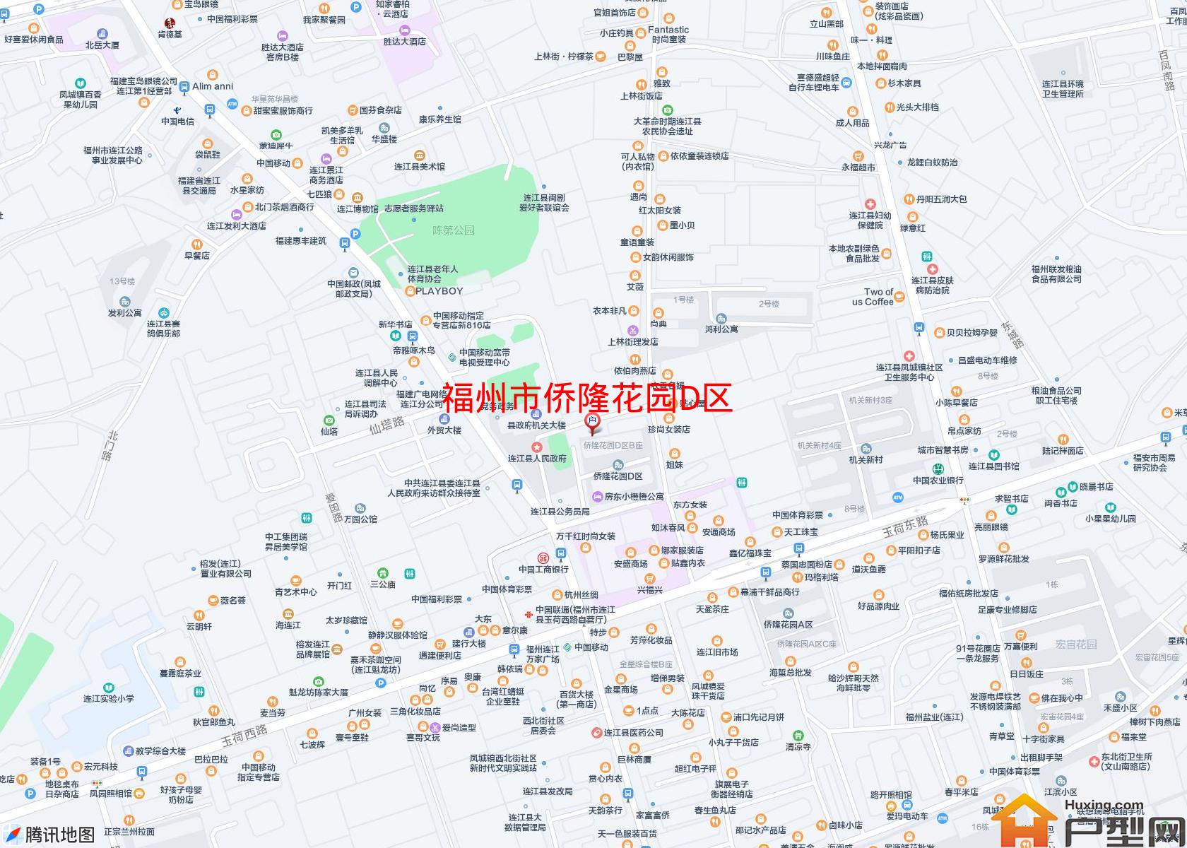侨隆花园D区小区 - 户型网