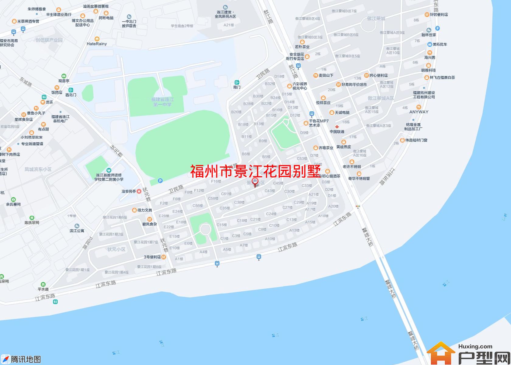 景江花园别墅小区 - 户型网