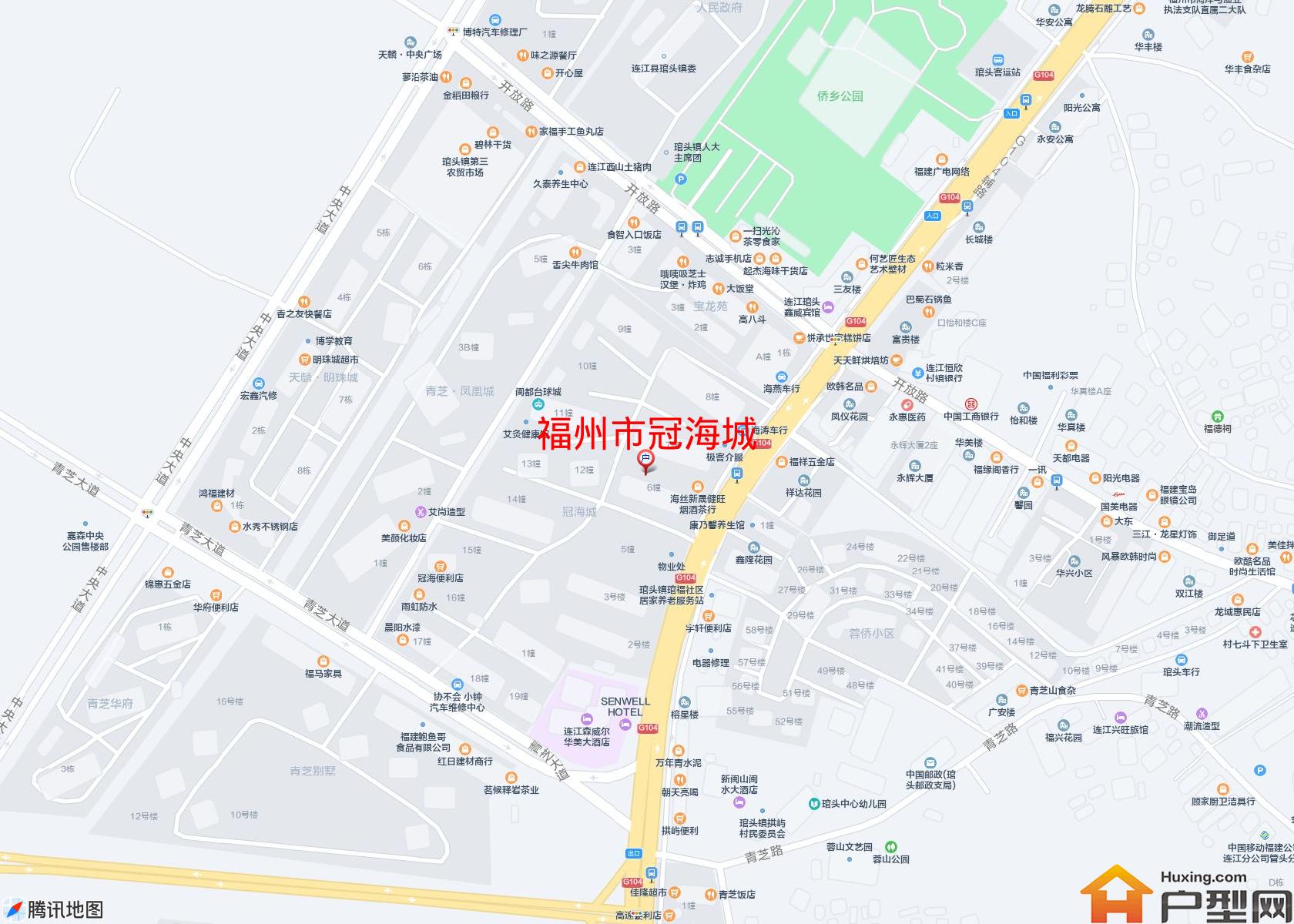 冠海城小区 - 户型网