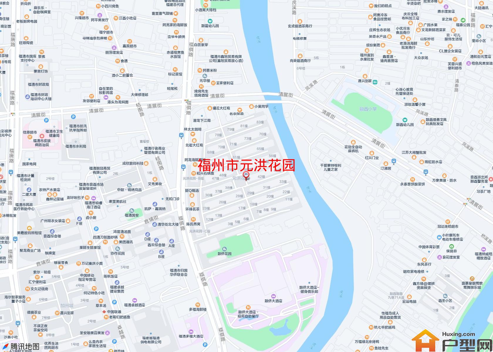 元洪花园小区 - 户型网