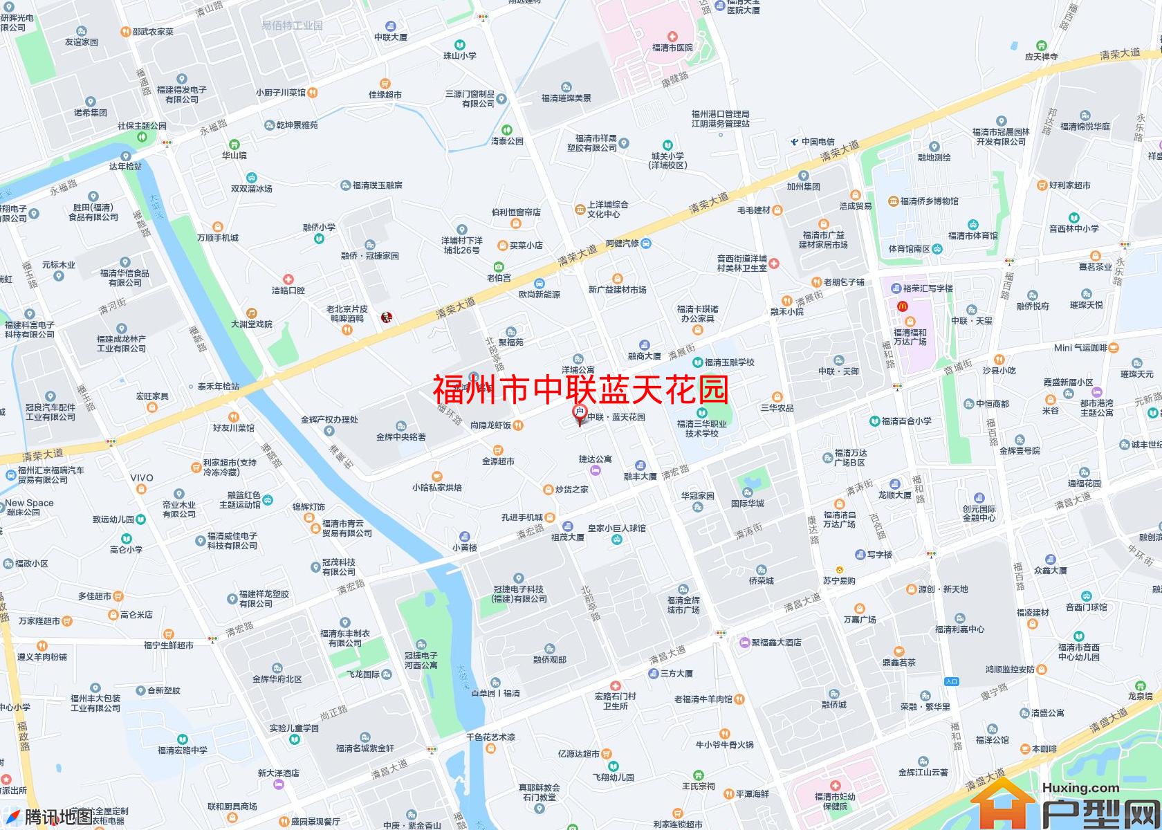 中联蓝天花园小区 - 户型网