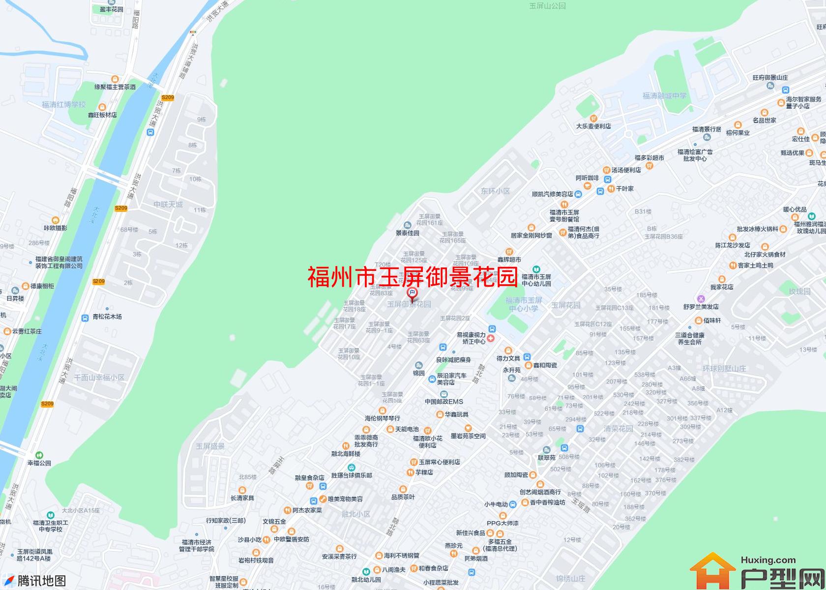玉屏御景花园小区 - 户型网